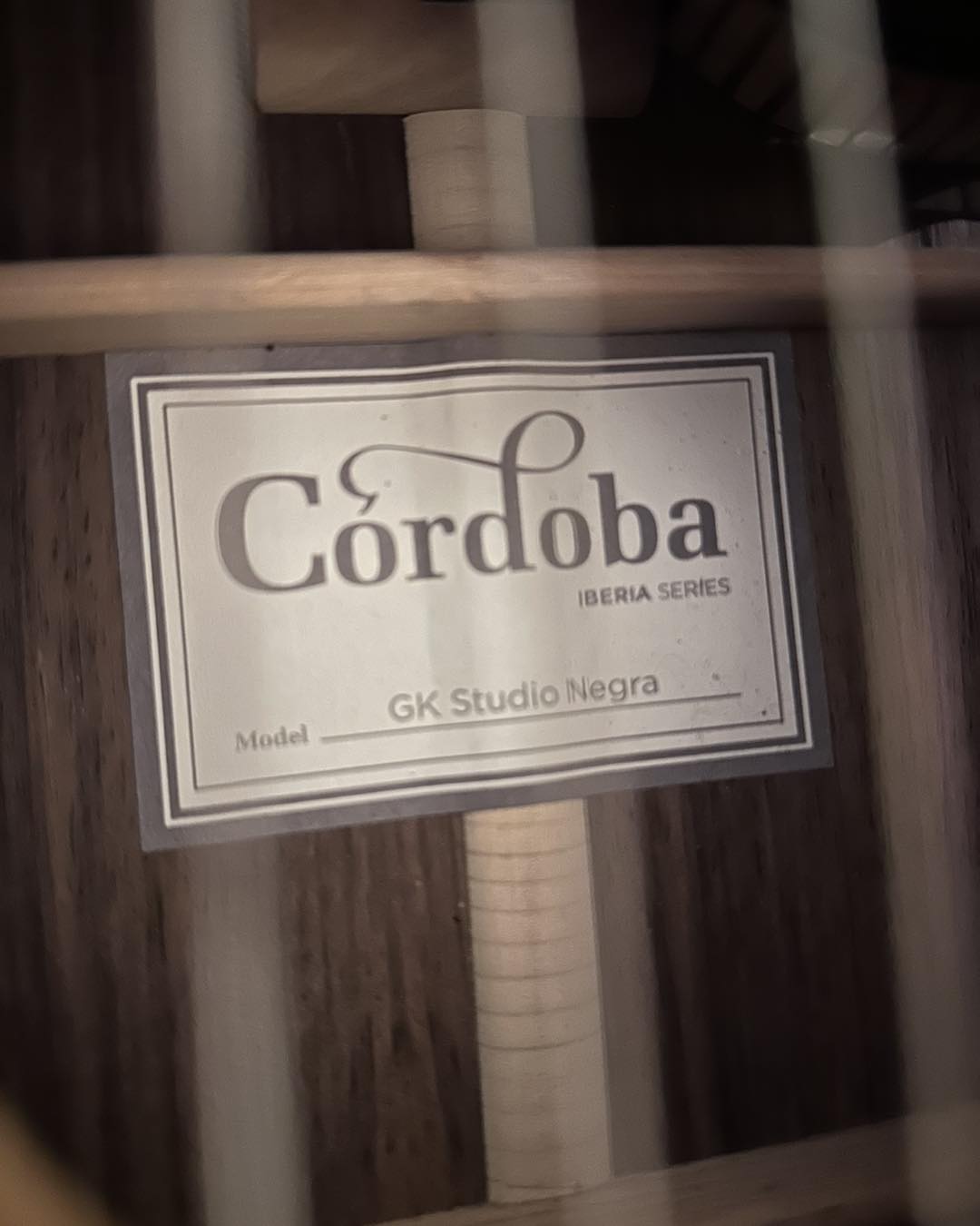 Cordoba Iberia Series GK Studio Negra Gypsy Kings Signature Model with gigbag - 550 JDs
