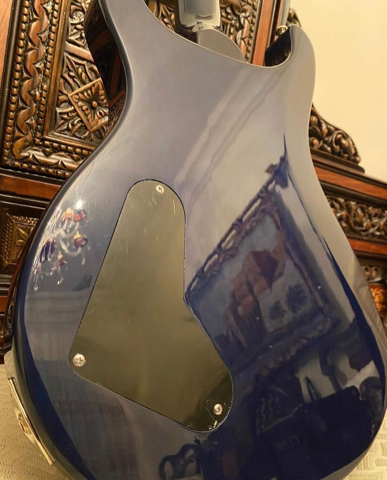 PRS SE Standard 22 Translucent Blue electric guitar
