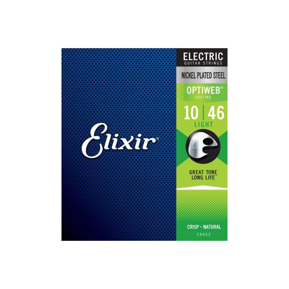 Elixir Optiweb® Nickel Plated Steel Electric Guitar Strings (10-46) Elixir Optiweb® Nickel Plated Steel Electric Guitar Strings (10-46)