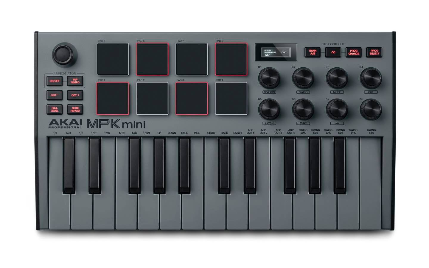 Akai Professional MPK Mini MKII – 25 Key USB MIDI Keyboard Controller