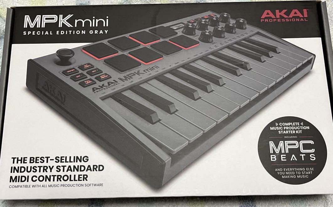 Akai Professional MPK Mini MKII – 25 Key USB MIDI Keyboard Controller