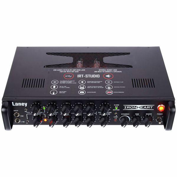 Laney Ironheart IRT Studio All-Tube Amplifier Head/Audio Interface Laney Ironheart IRT Studio All-Tube Amplifier Head/Audio Interface