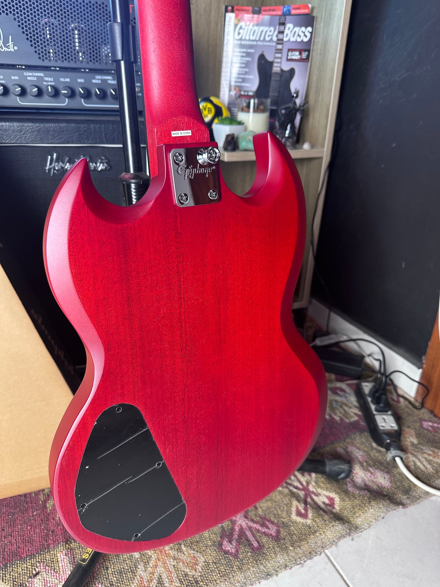 * Brand New * Epiphone SG Special Satin E1 Cherry Electric Guitar