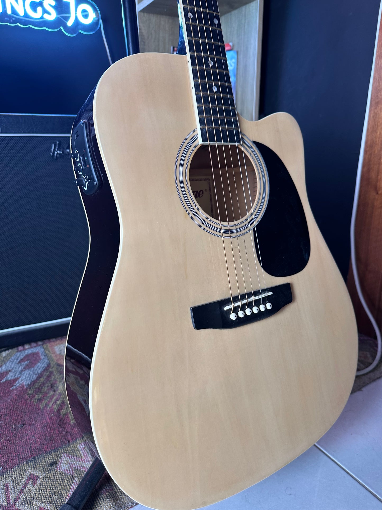 Maxtone WGC4116 CET Acoustic/Electric Guitar