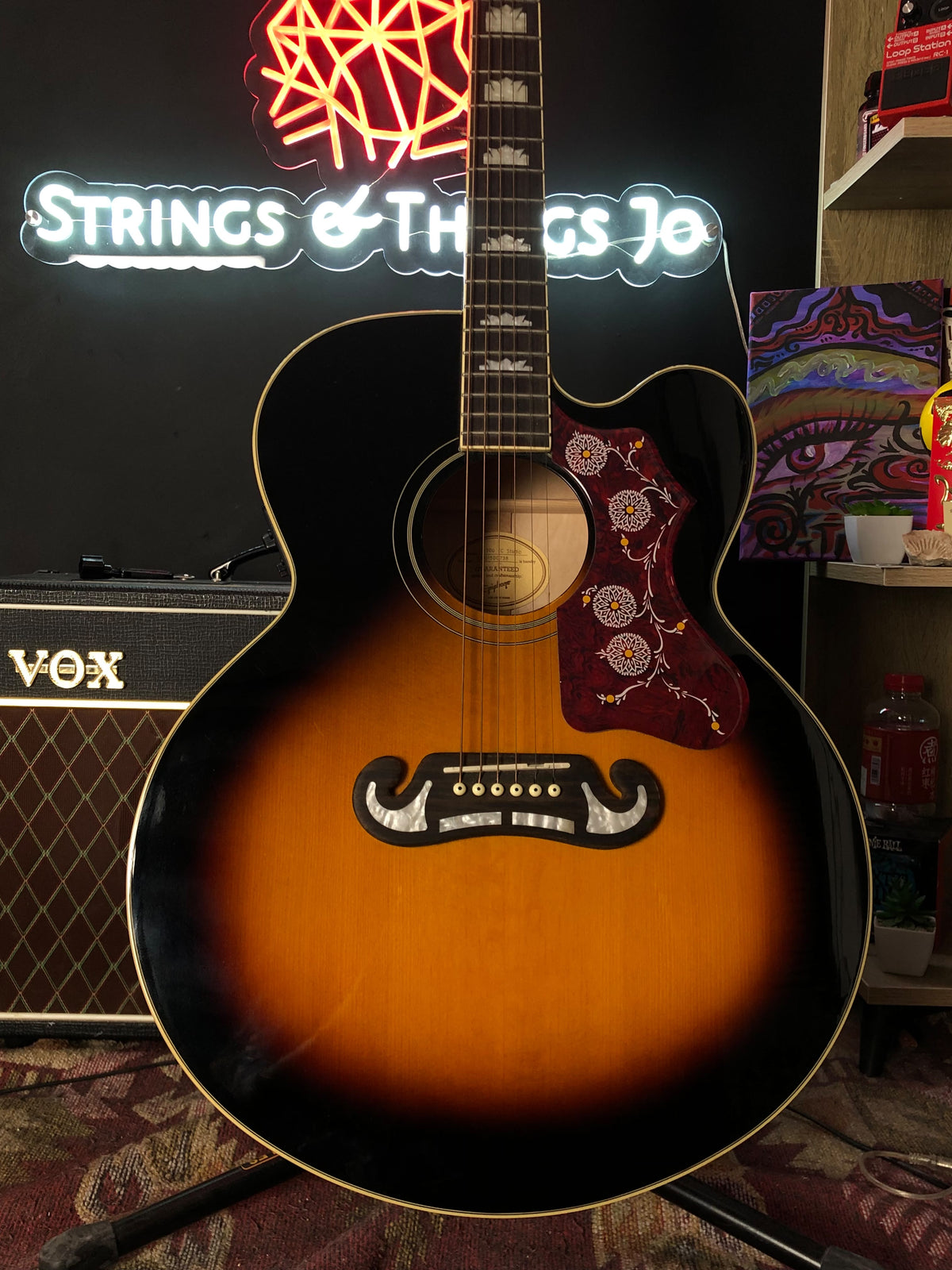 Epiphone EJ-200 VS Jumbo Acoustic-Electric Guitar