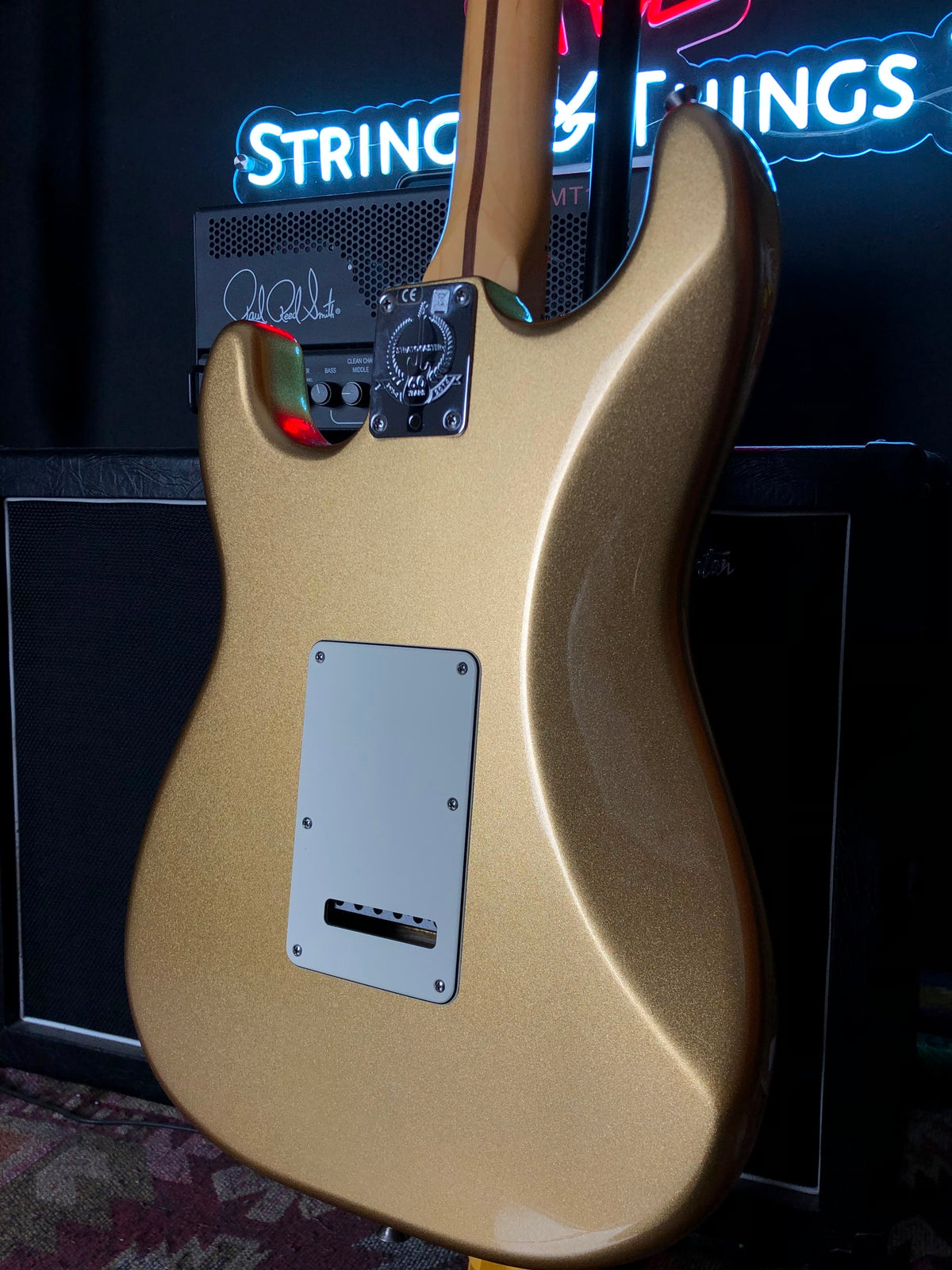 Fender 60th anniversary Limited Edition American Standard Stratocaster® in Mystic Aztec Gold