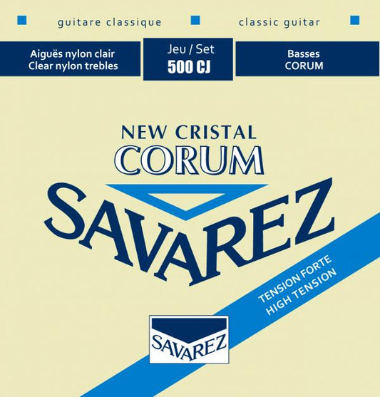 Savarez 500CJ New Cristal Corum® High Tension Classical Guitar Strings