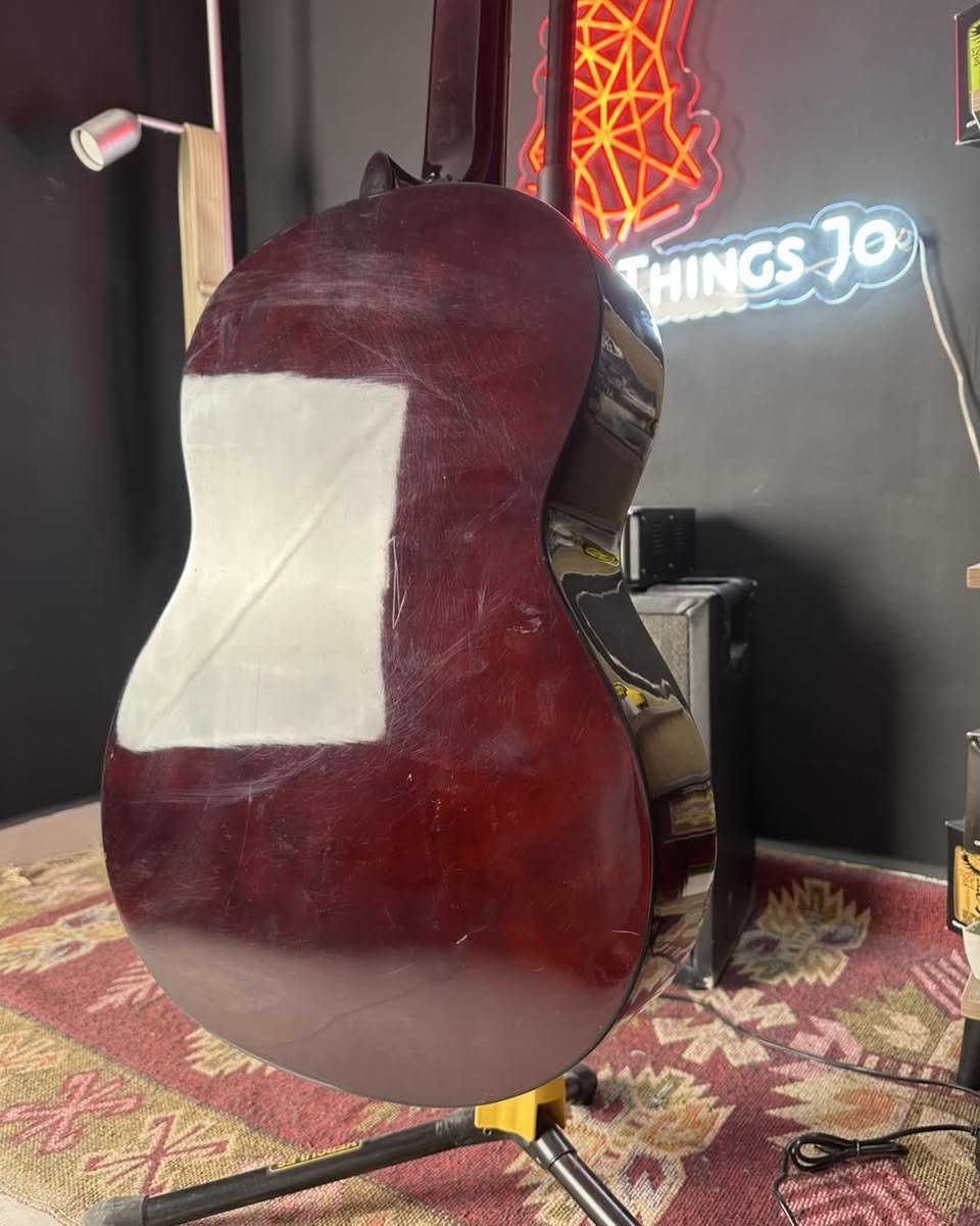Eko Spiraling Flame Classical Guitar Eko Spiraling Flame Classical Guitar