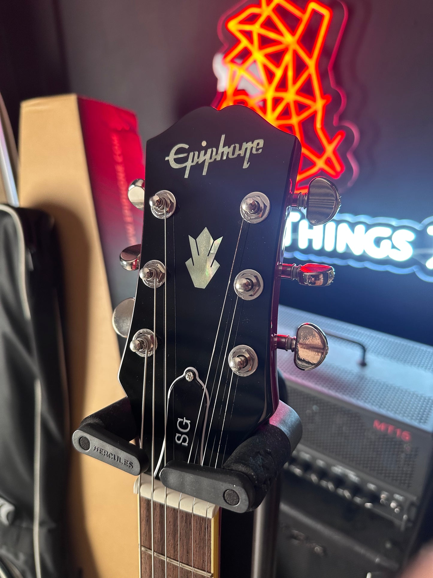 * Brand New *  Epiphone SG Standard Cherry Electric Guitar