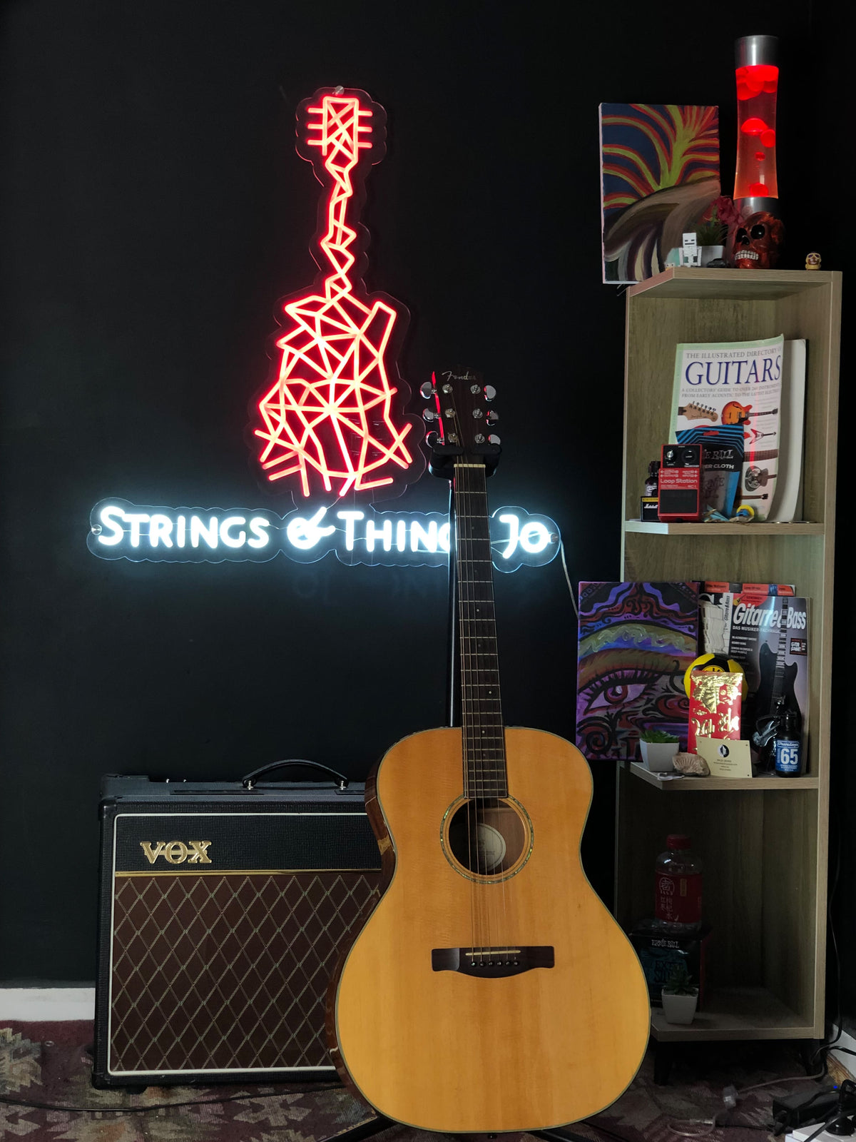 Fender GA-43S Grand Auditorium Acoustic Guitar