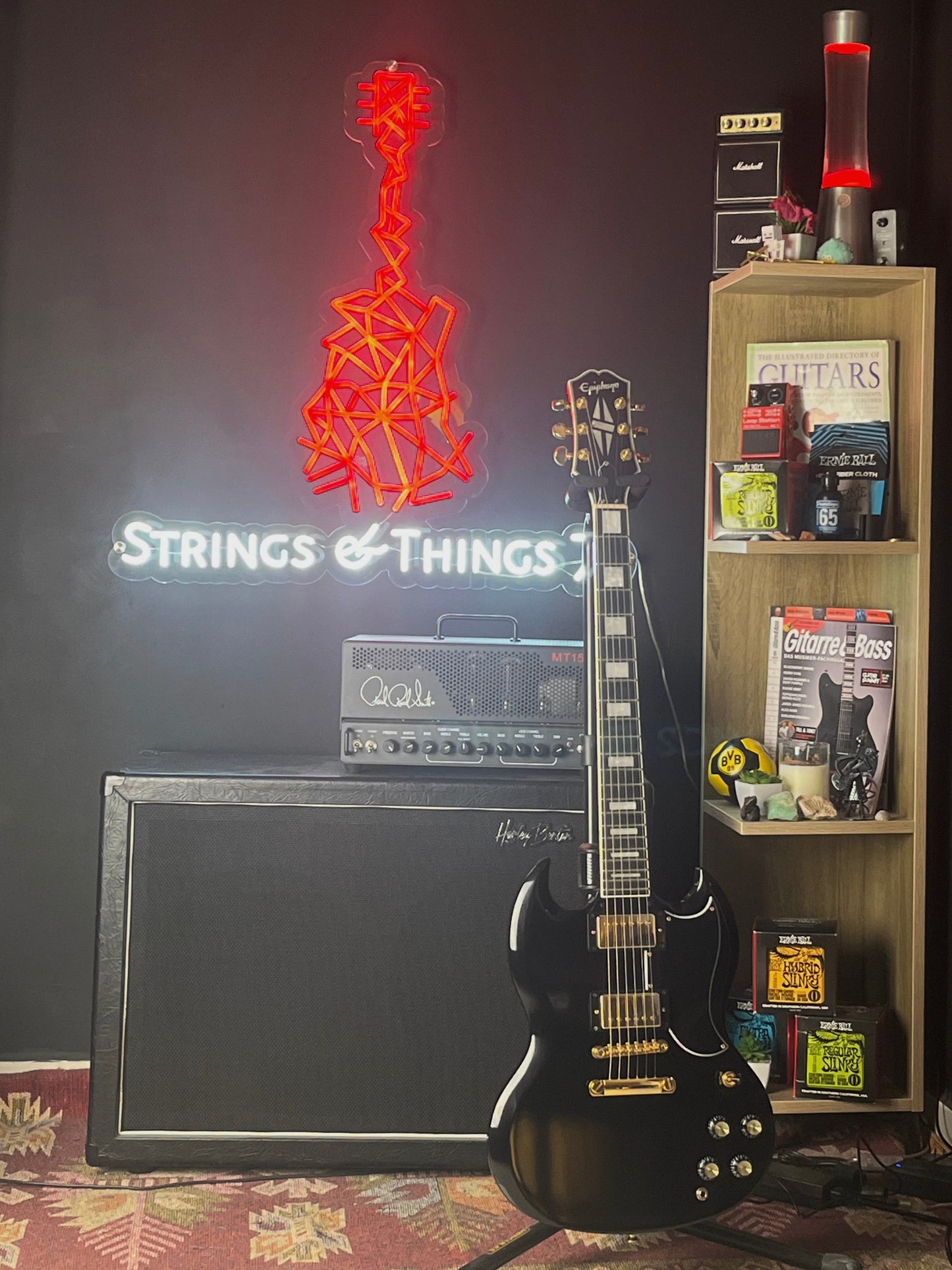 Epiphone SG Custom Ebony upgraded with Seymour Duncan SH-1B ’59 Electric Guitar