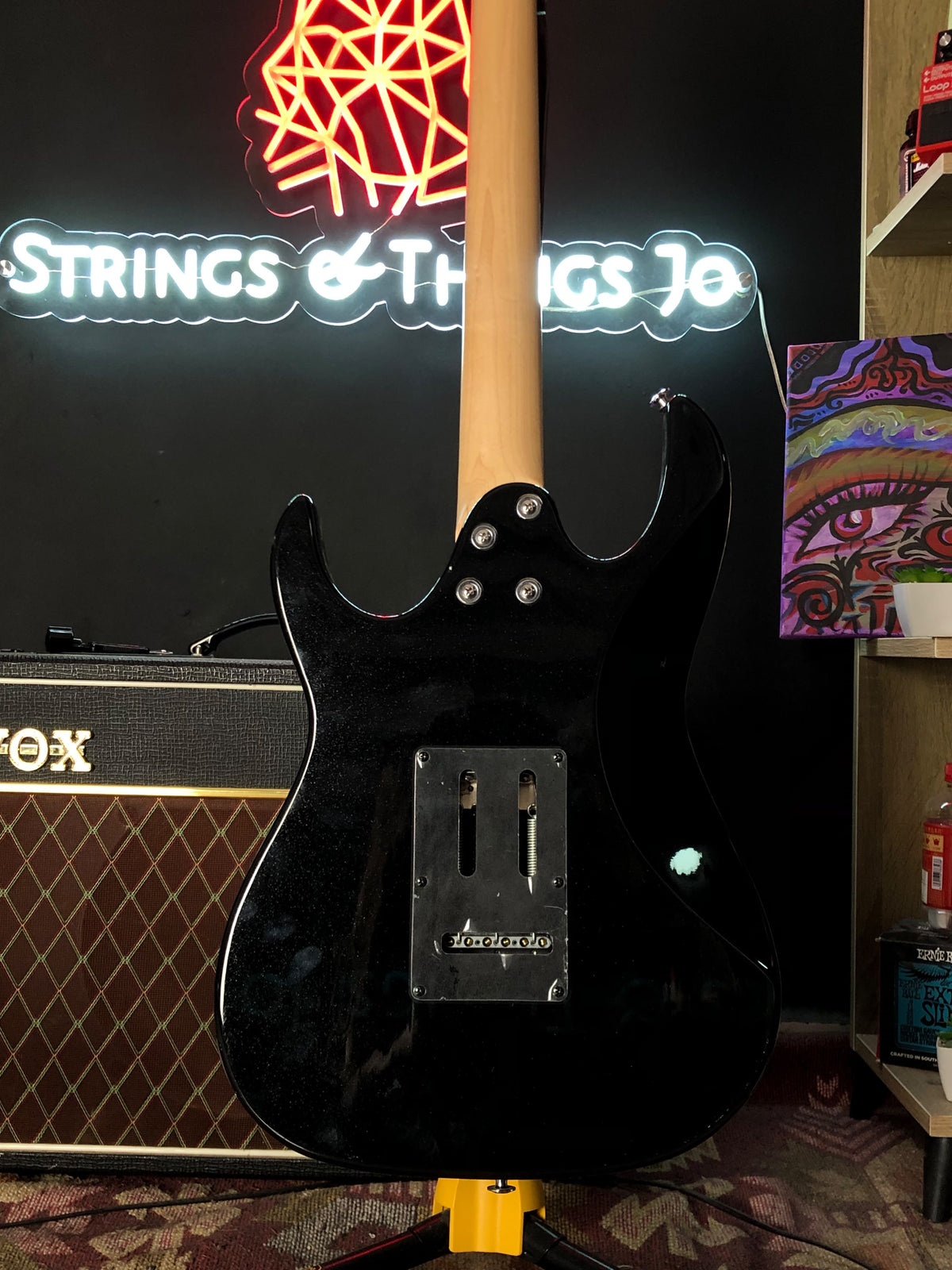 Ibanez GIO GRX20 superstrat Metallic blac