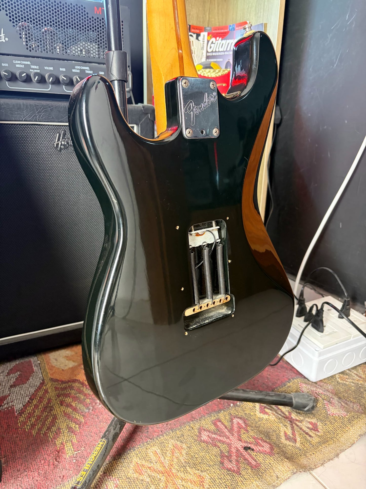 Fender American Standard 50th anniversary “Black Strat” Stratocaster
