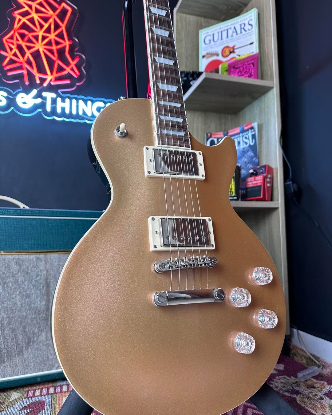Epiphone Les Paul Muse Smoked Metallic Almond Electric Guitar