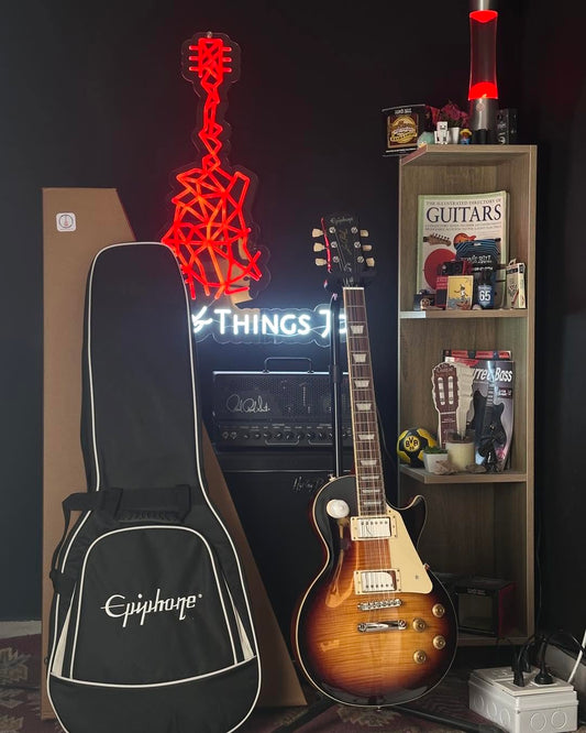 * Brand New * Epiphone Les Paul™ Standard ‘50s Burbon Burst Electric Guitar
