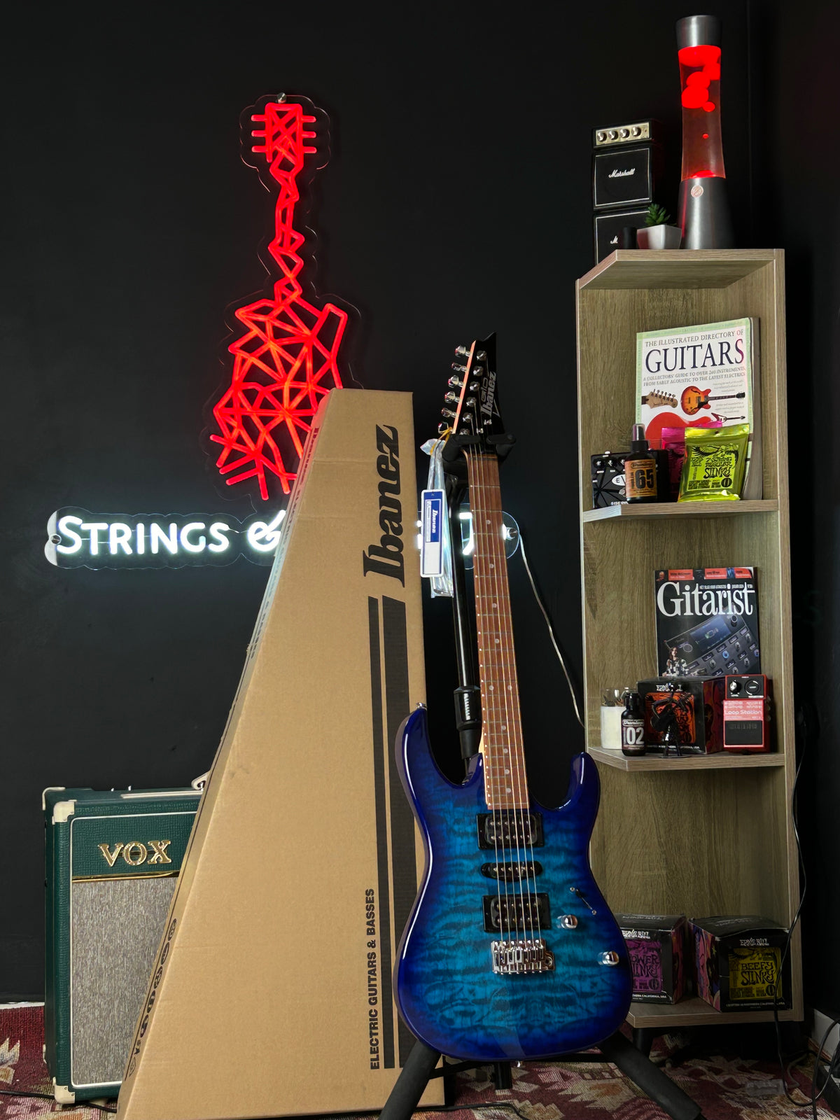 * Brand New * Ibanez GRX70QA TBB Electric Guitar * Brand New * Ibanez GRX70QA TBB Electric Guitar
