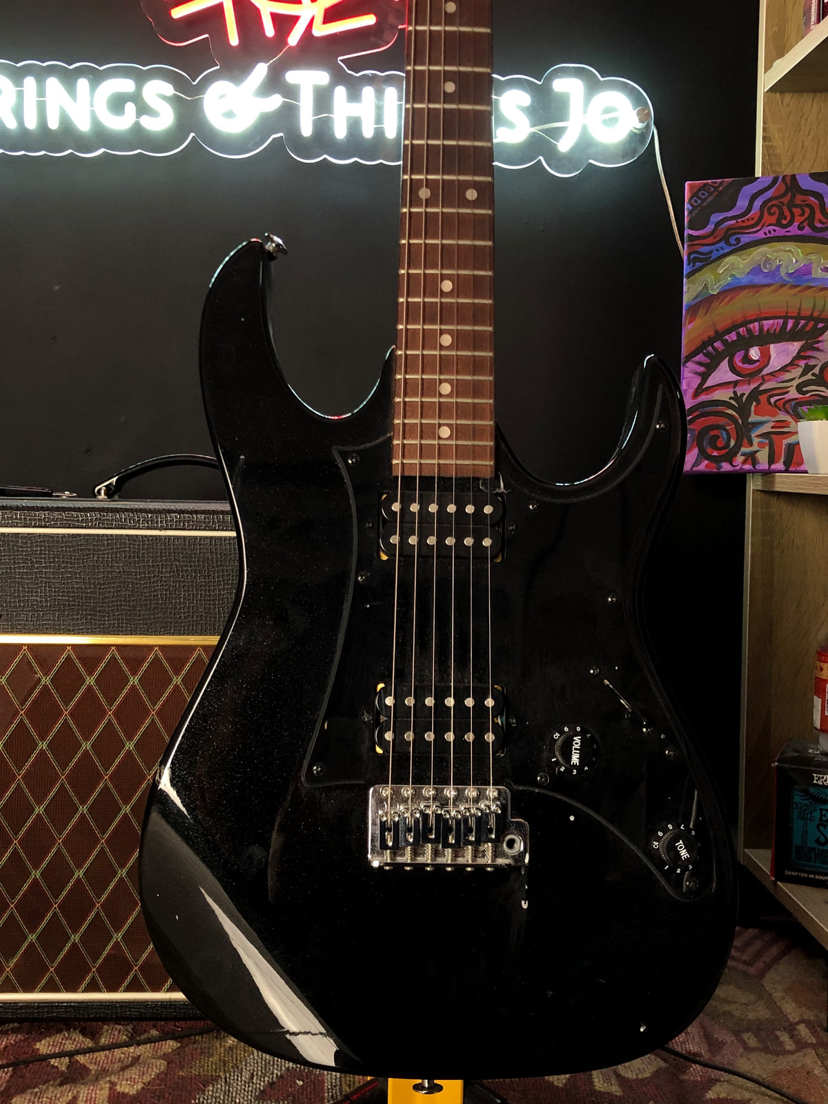 Ibanez GIO GRX20 superstrat Metallic blac