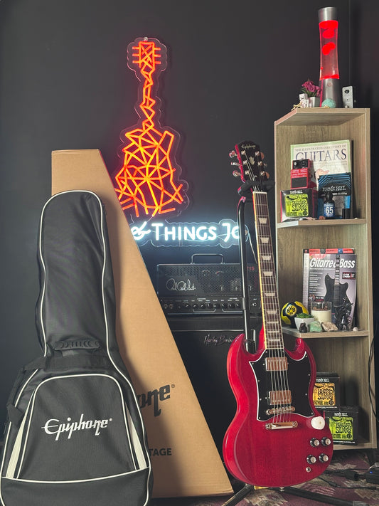 * Brand New *  Epiphone SG Standard Cherry Electric Guitar