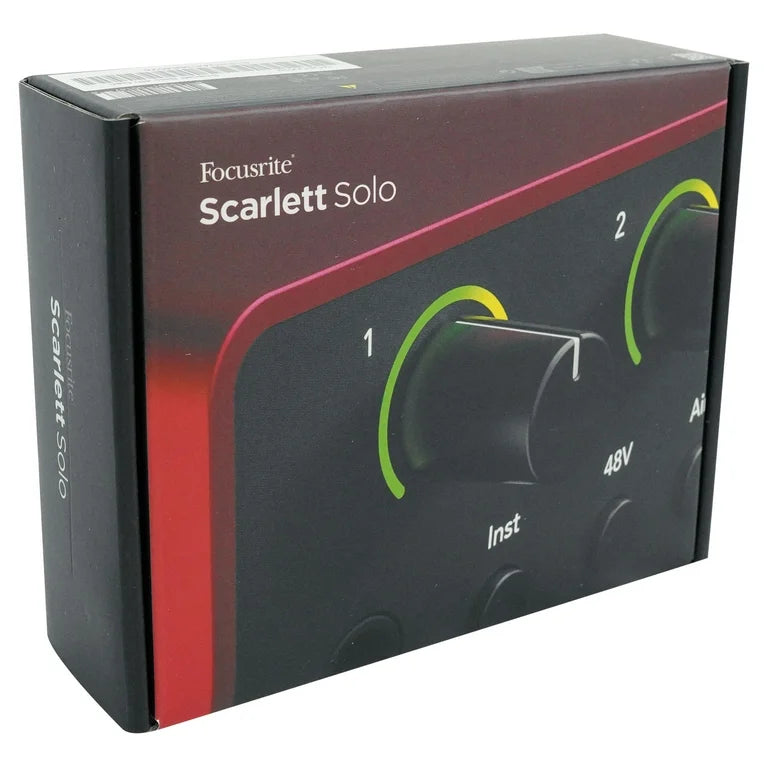 * Brand New * Focusrite Scarlett Solo 4th Gen USB Audio Interface