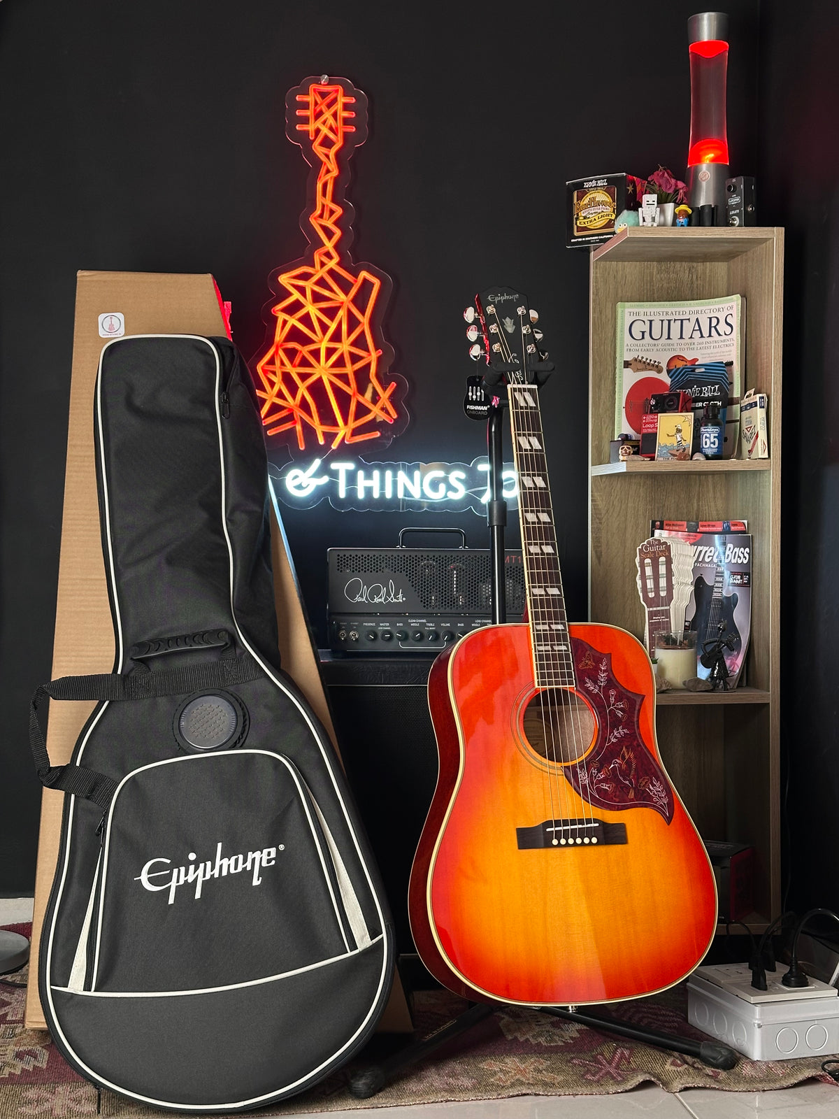* Brand New * Epiphone Hummingbird™ Studio Acoustic-Electric Guitar * Brand New * Epiphone Hummingbird™ Studio Acoustic-Electric Guitar