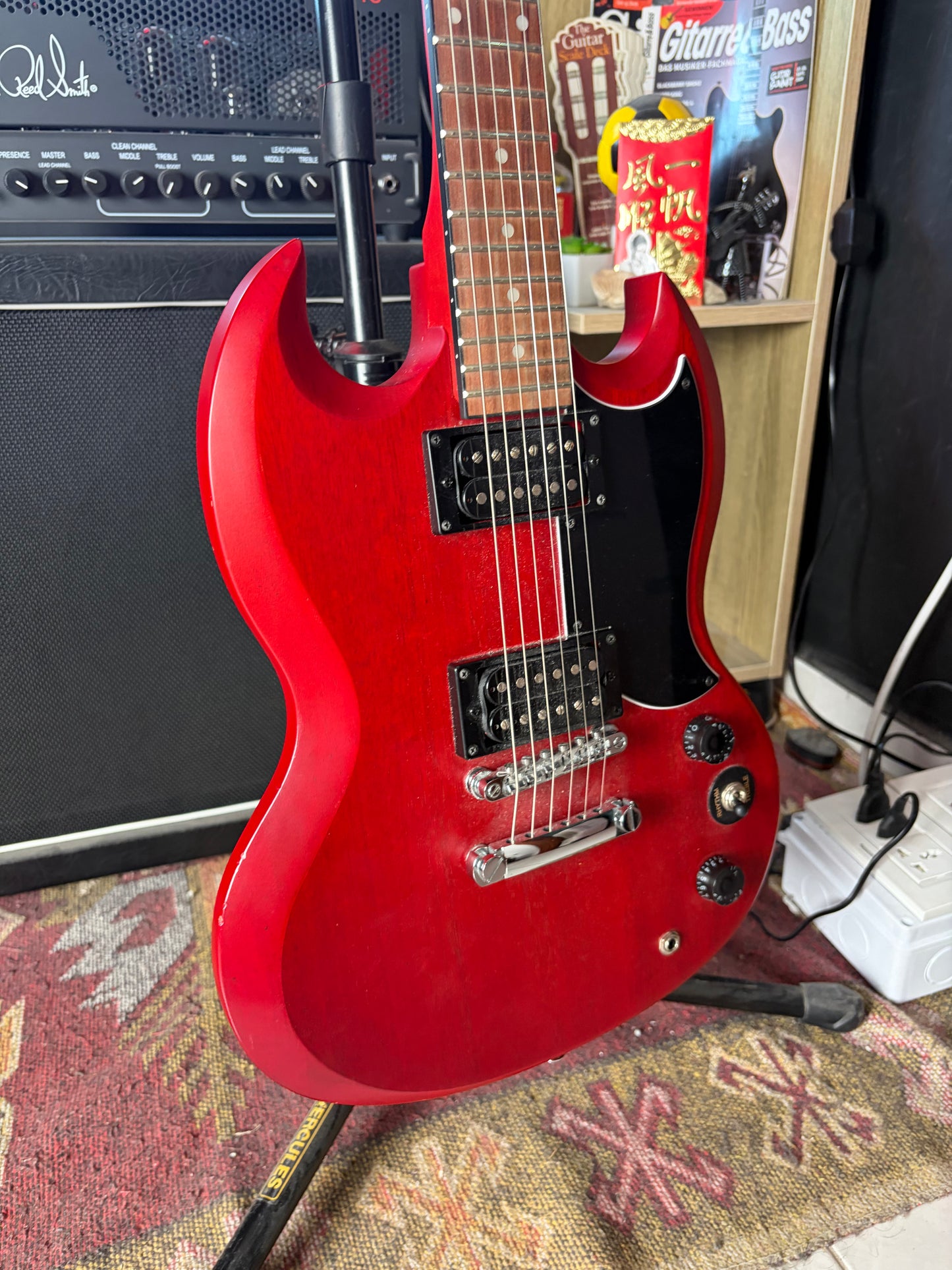 Epiphone SG Special Satin E1 Cherry Electric Guitar- 215 JDs