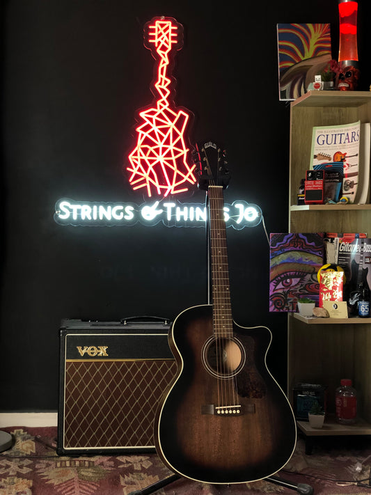 Guild OM-240CE Westerly Acoustic-Electric Guitar