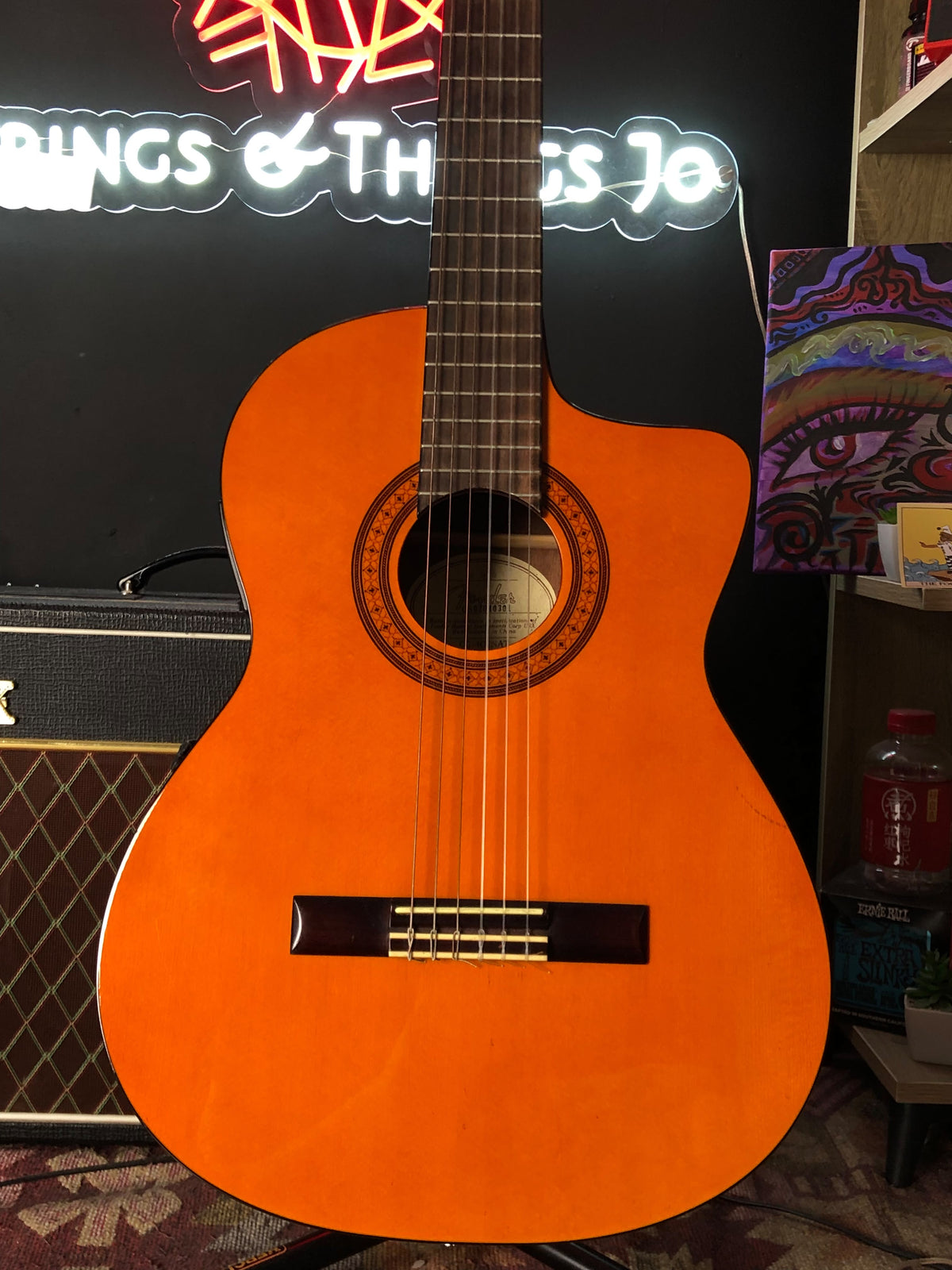 Fender CG-4CE NAT Electro-Classical Guitar