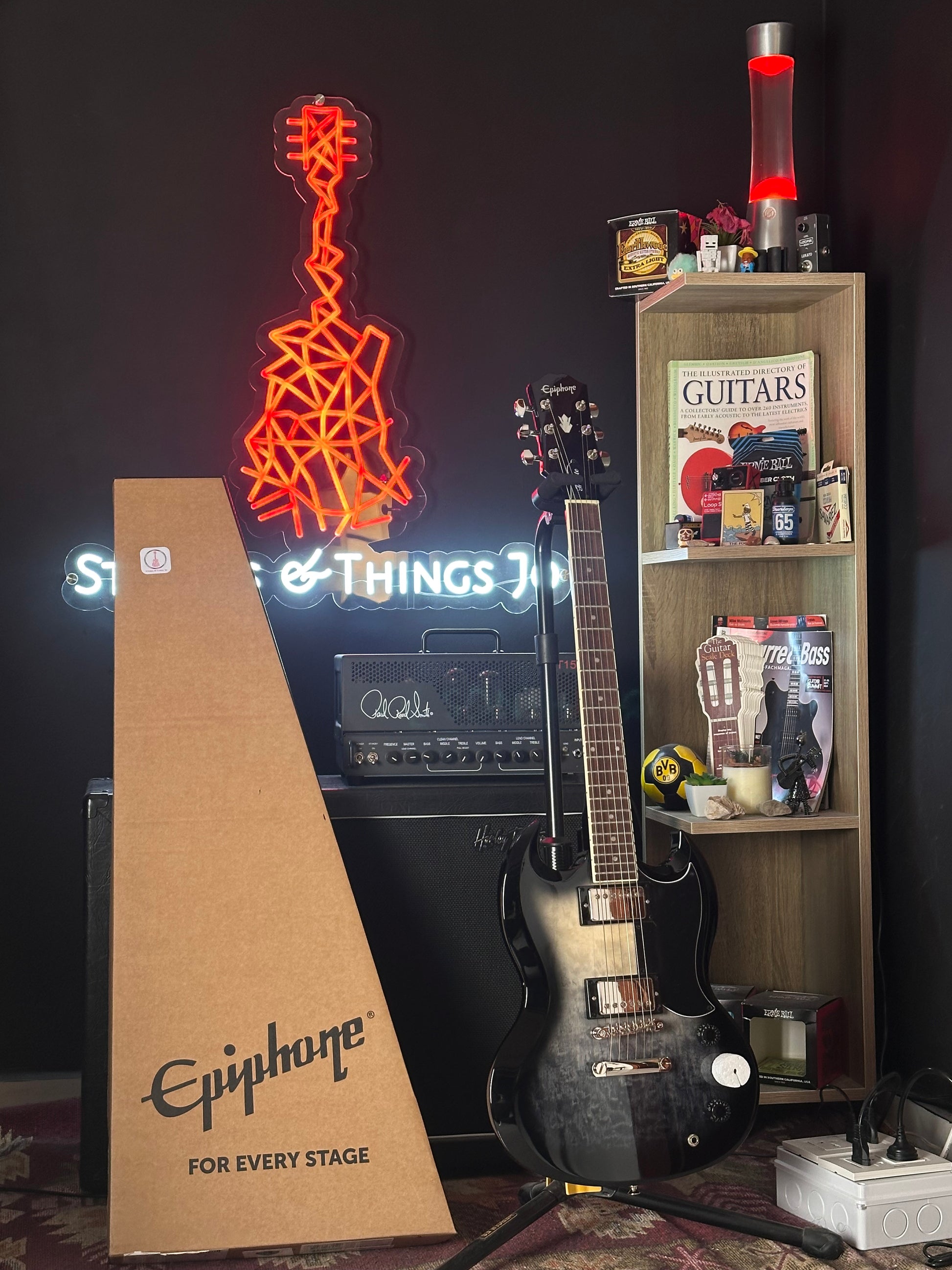 * Brand New * Epiphone SG Tribute Quilt Electric Guitar