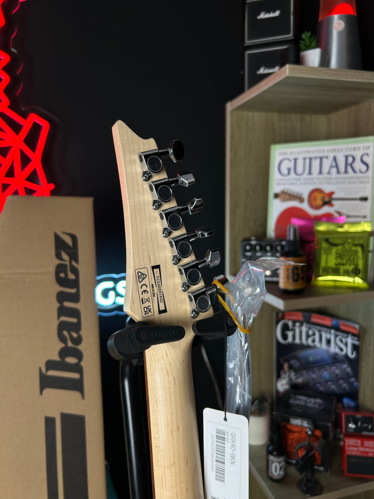 * Brand New * Ibanez GRX40 Black Night BKN Electric Guitar * Brand New * Ibanez GRX40 Black Night BKN Electric Guitar