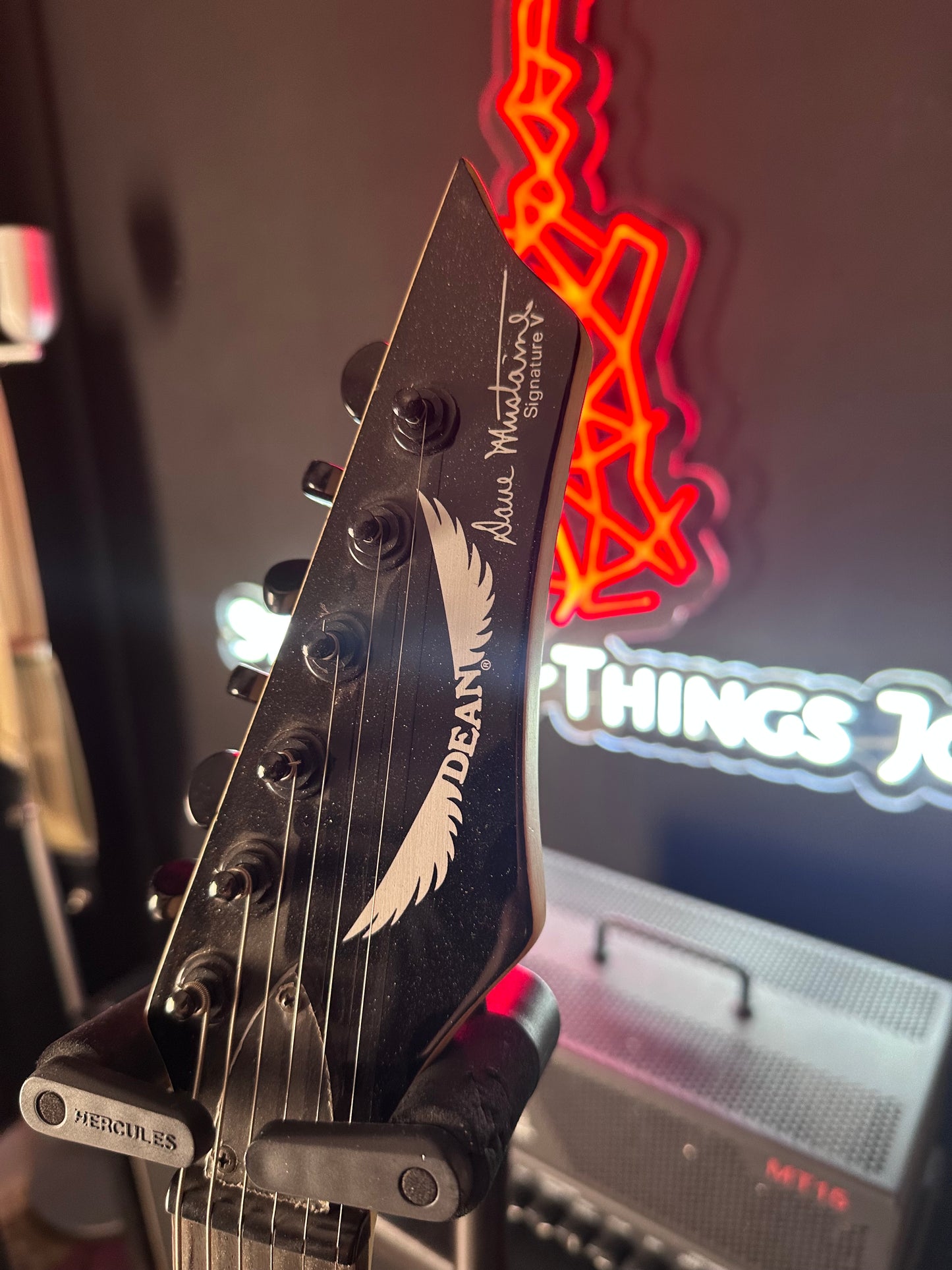 Dean Dave Mustaine VMNTX Electric Guitar Classic Black + Hardcase