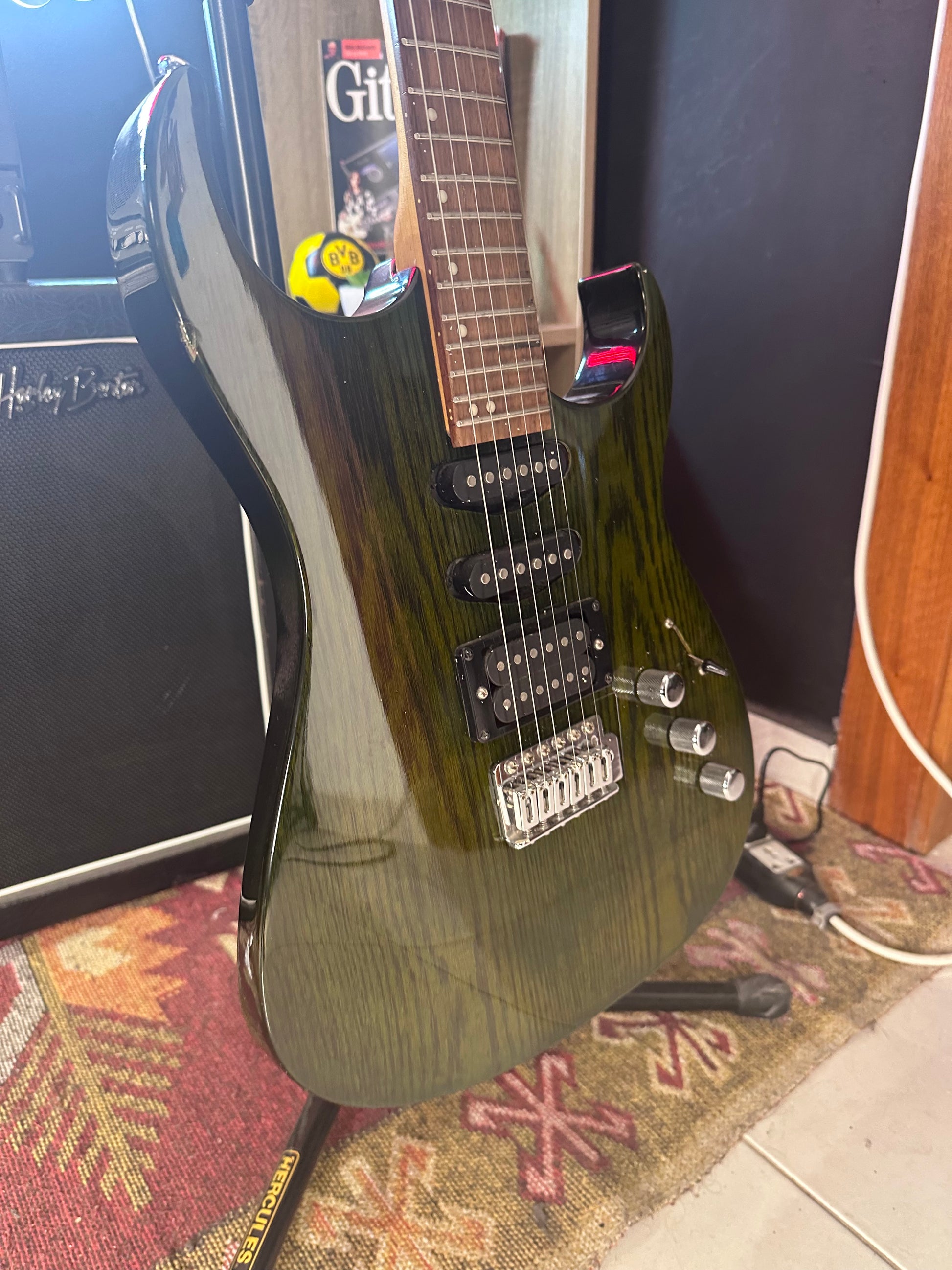 Samick Greg Bennett Interceptor HSS Electric Guitar Samick Greg Bennett Interceptor HSS Electric Guitar