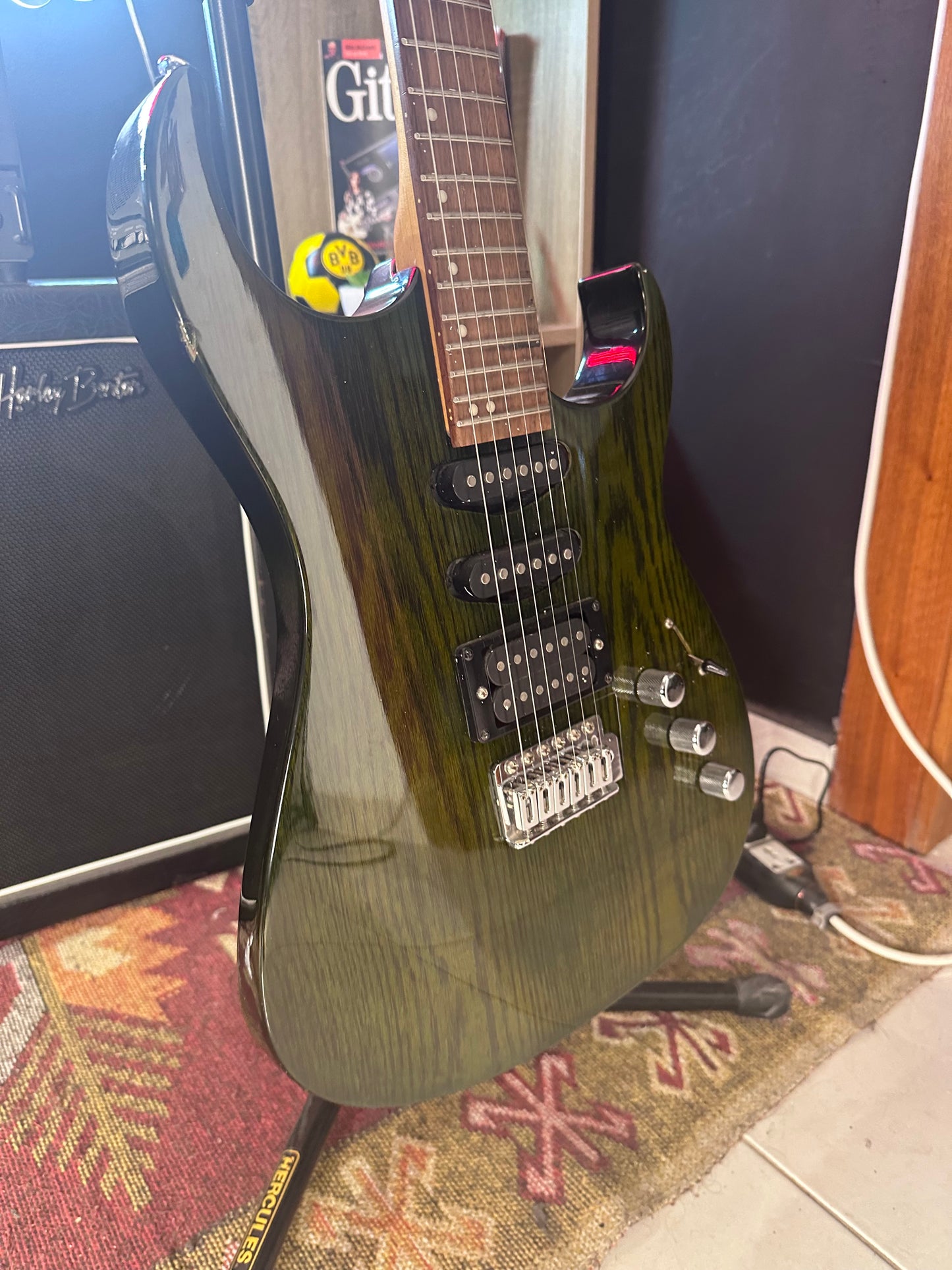 Samick Greg Bennett Interceptor HSS Electric Guitar