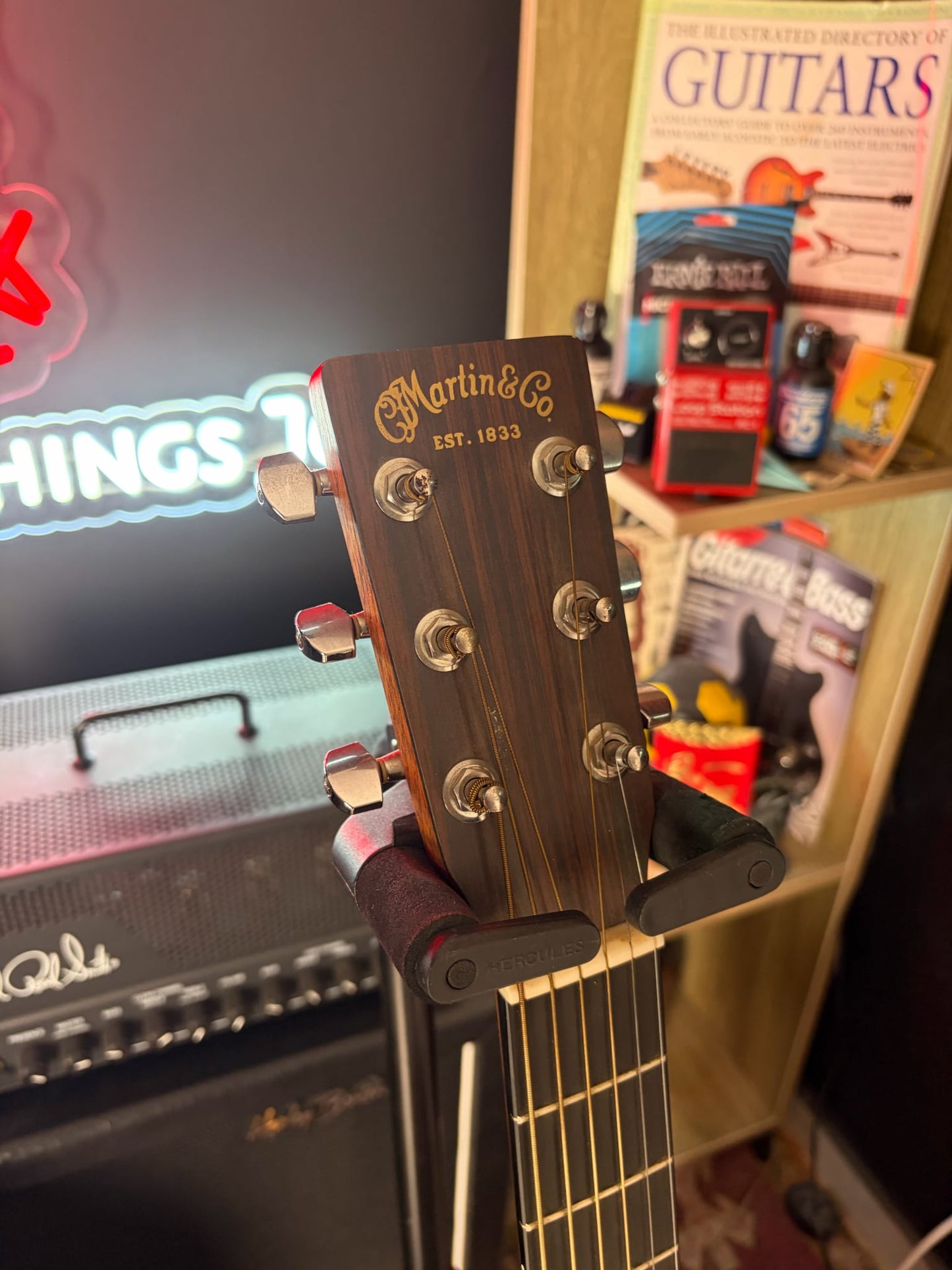 Martin Dreadnought Junior Acoustic Guitar with original case