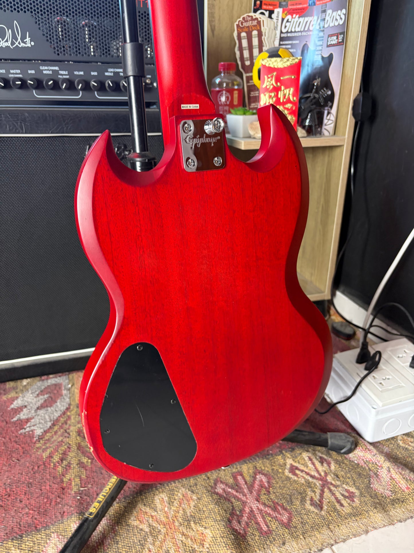 Epiphone SG Special Satin E1 Cherry Electric Guitar- 215 JDs