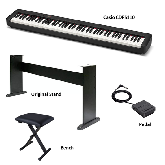 * Brand New * Casio CDP-S110 88 Weighted Keys Digital Piano with stand
