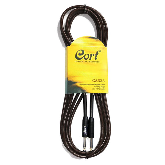 Cort Noiseless 4.5 m Guitar Cable CA525-BK