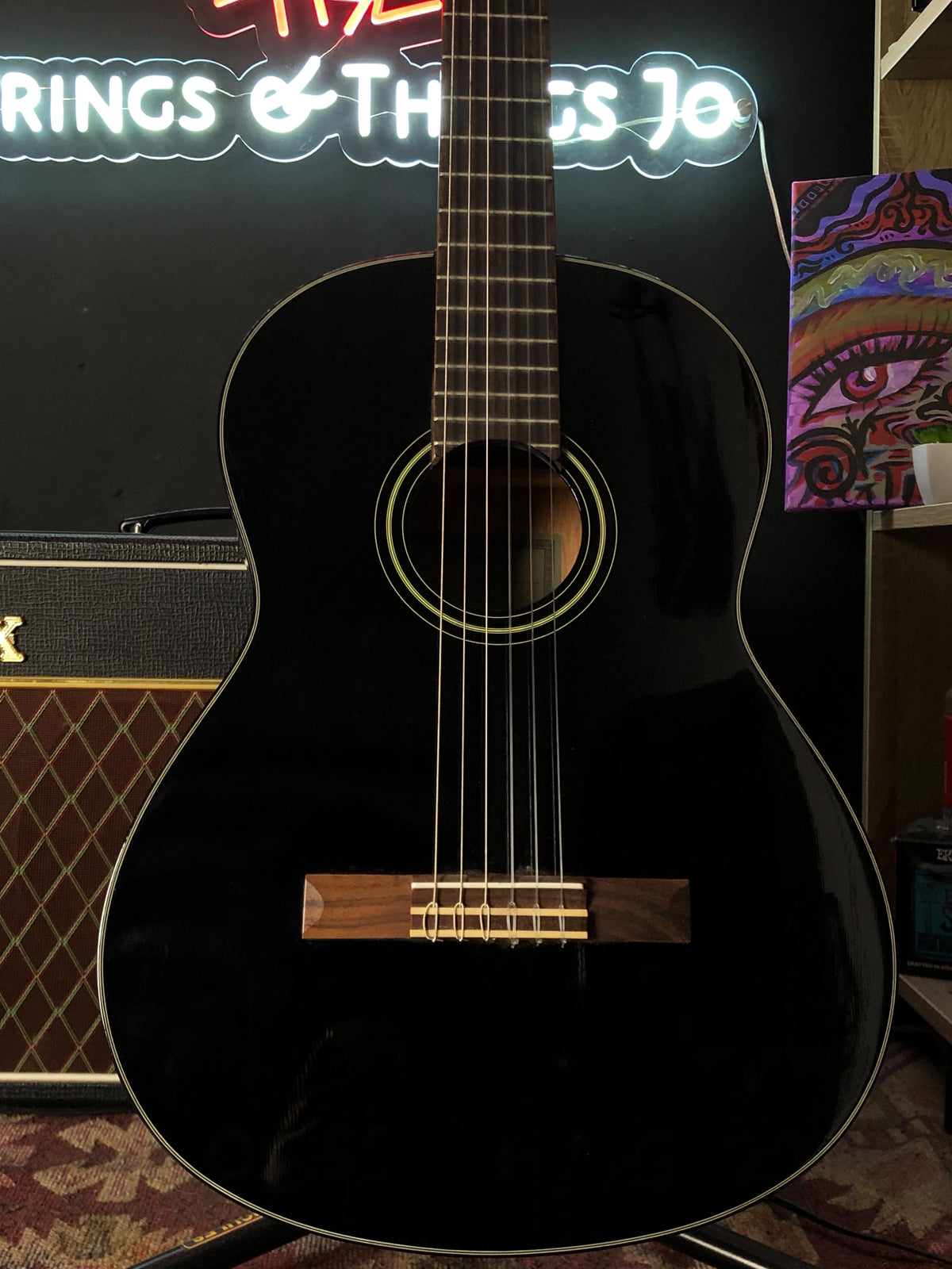 Yamaha C40 Classical guitar Black