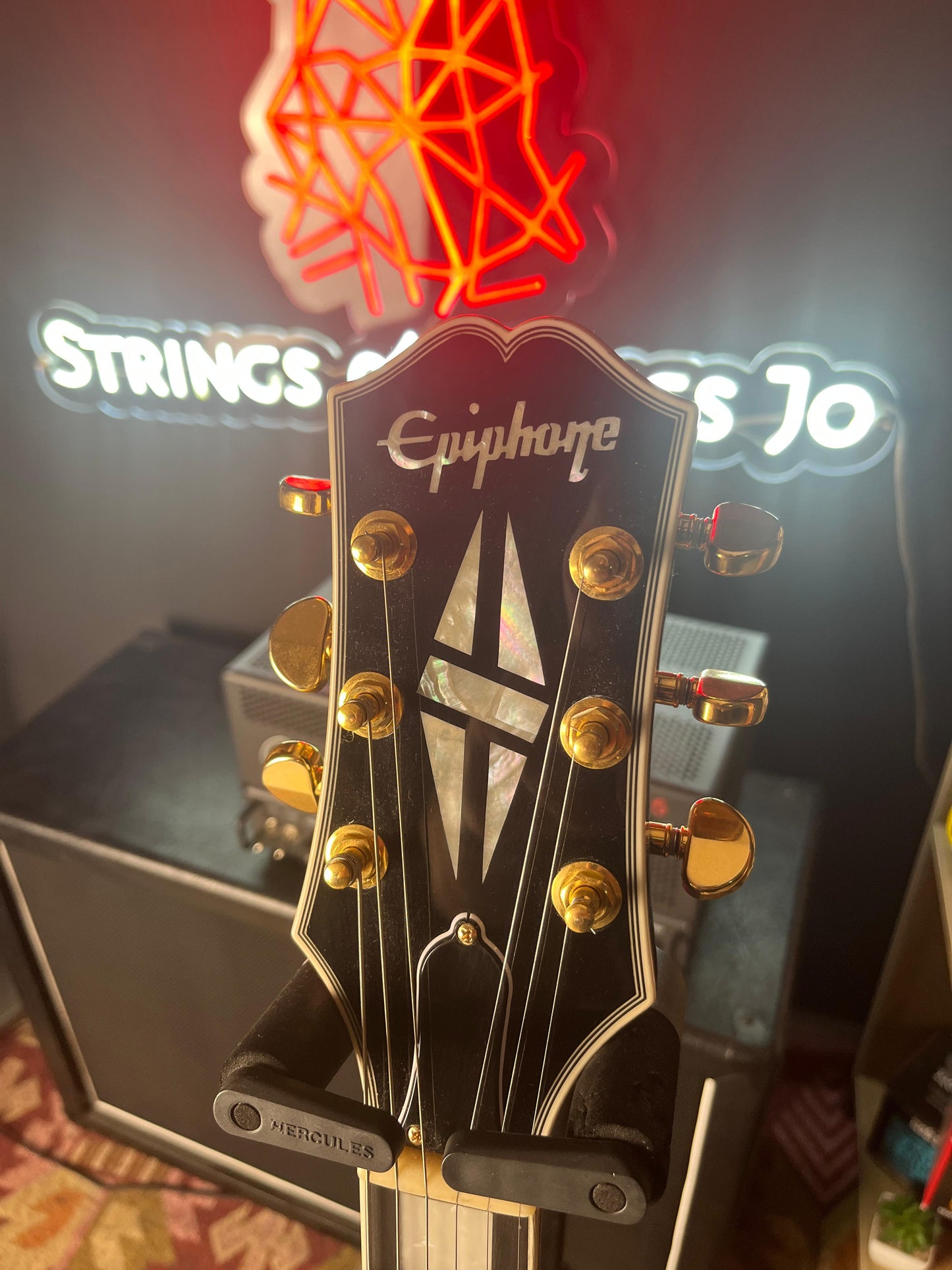 Epiphone SG Custom Ebony upgraded with Seymour Duncan SH-1B ’59 Electric Guitar