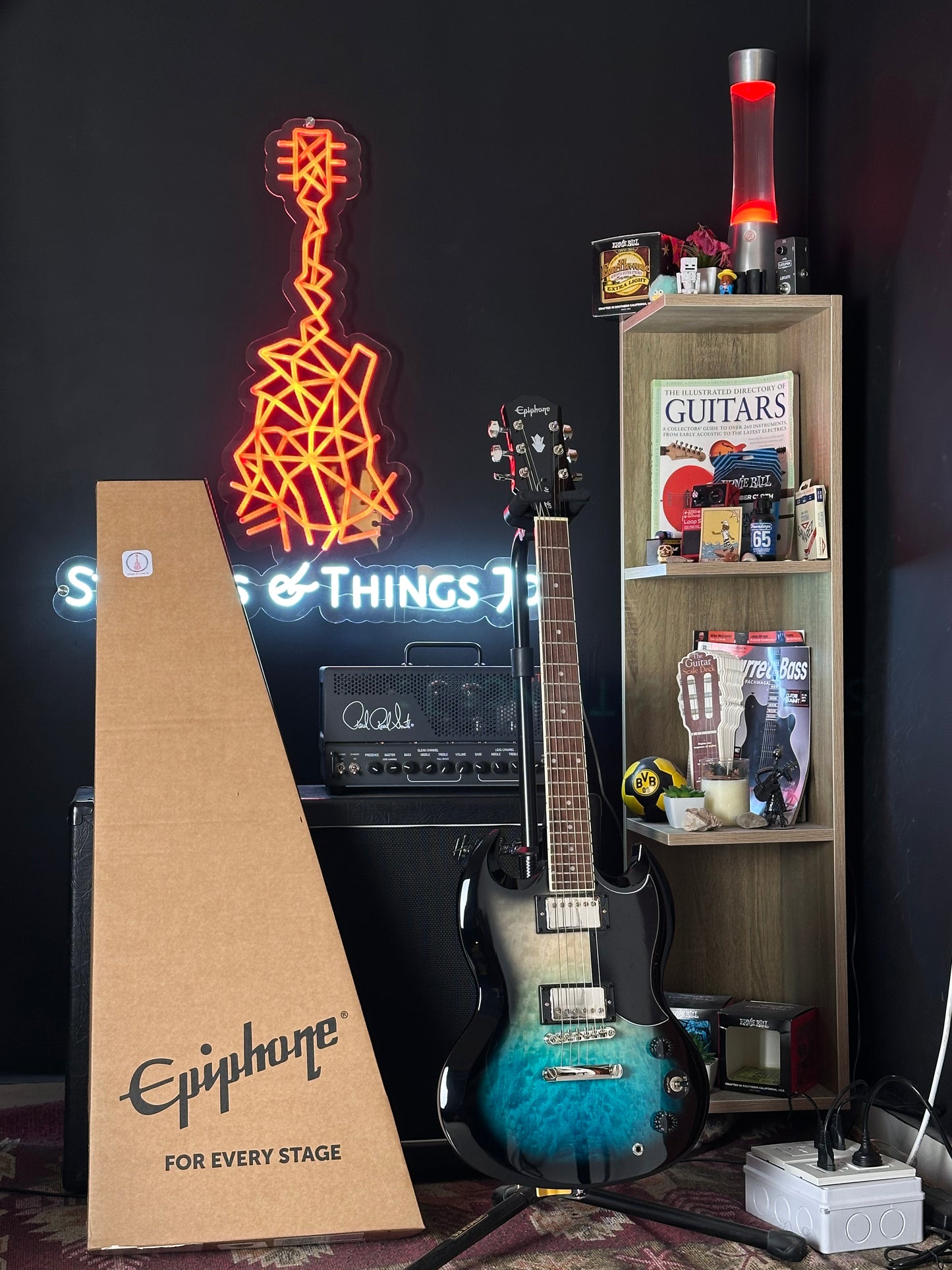 * Brand New * Epiphone SG Tribute Quilt Electric Guitar