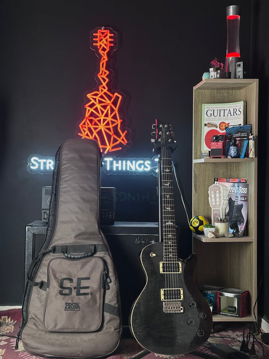 PRS SE Mark Tremonti Custom Signature Gray Black Electric Guitar