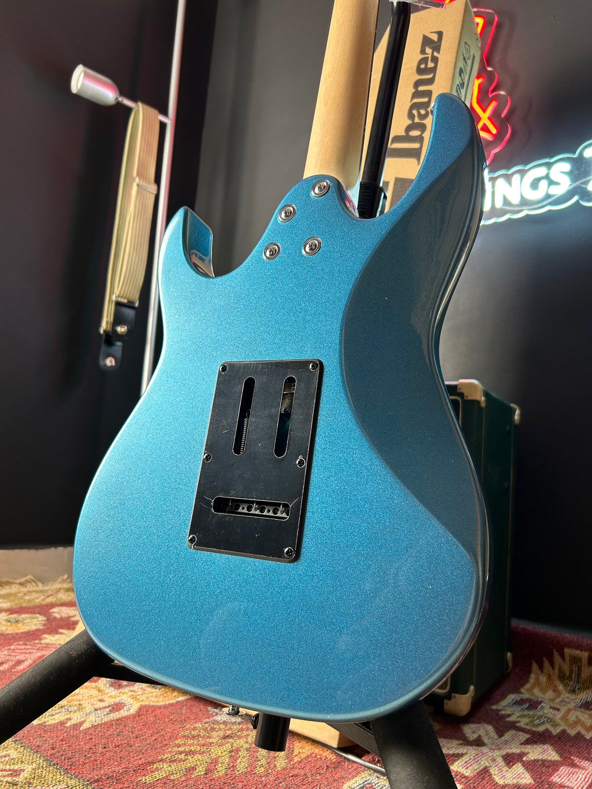 * Brand New * Ibanez GRX40 MLB Metallic Light Blue Electric Guitar * Brand New * Ibanez GRX40 MLB Metallic Light Blue Electric Guitar