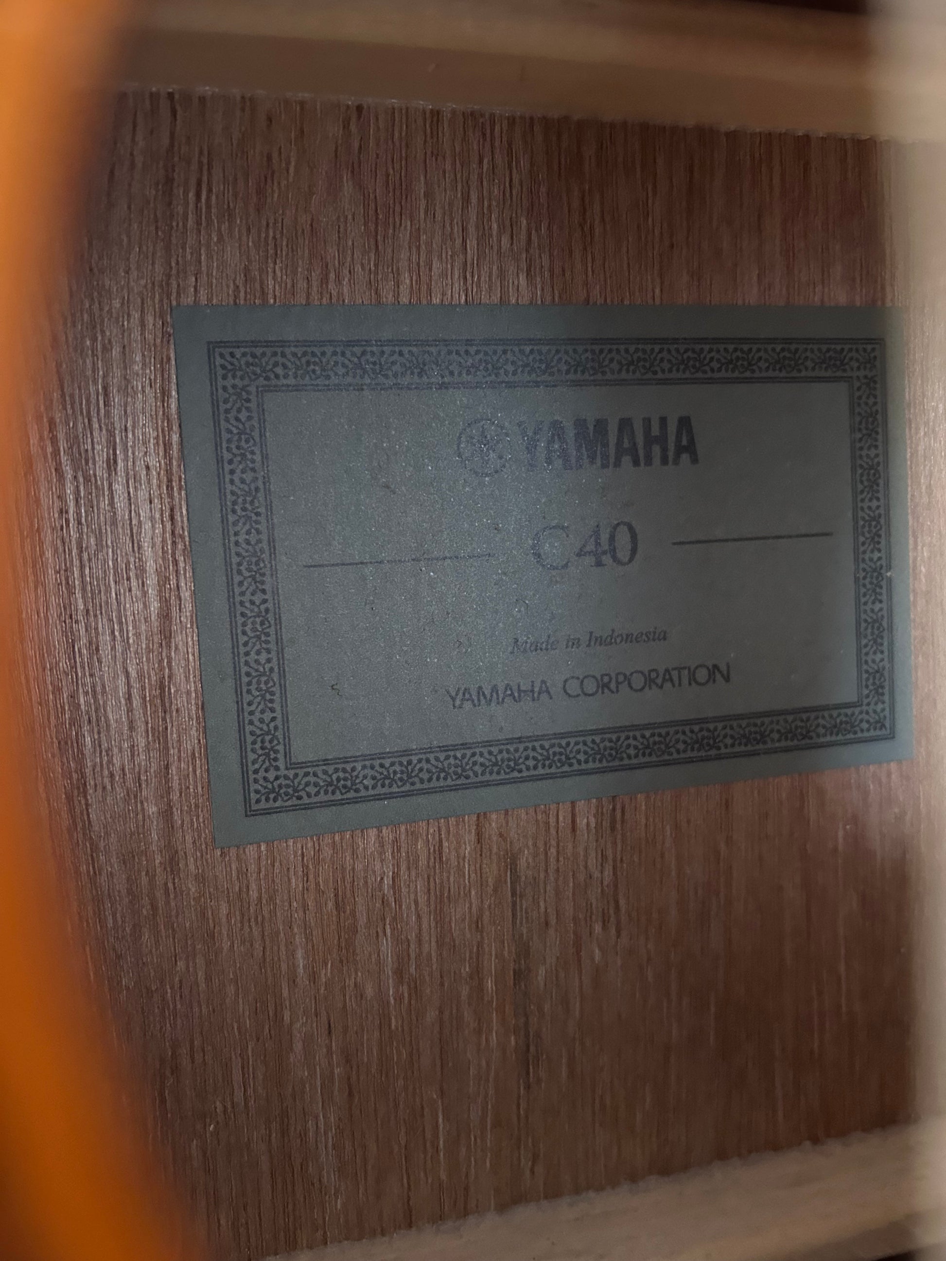 Yamaha C40 Classical guitar Yamaha C40 Classical guitar