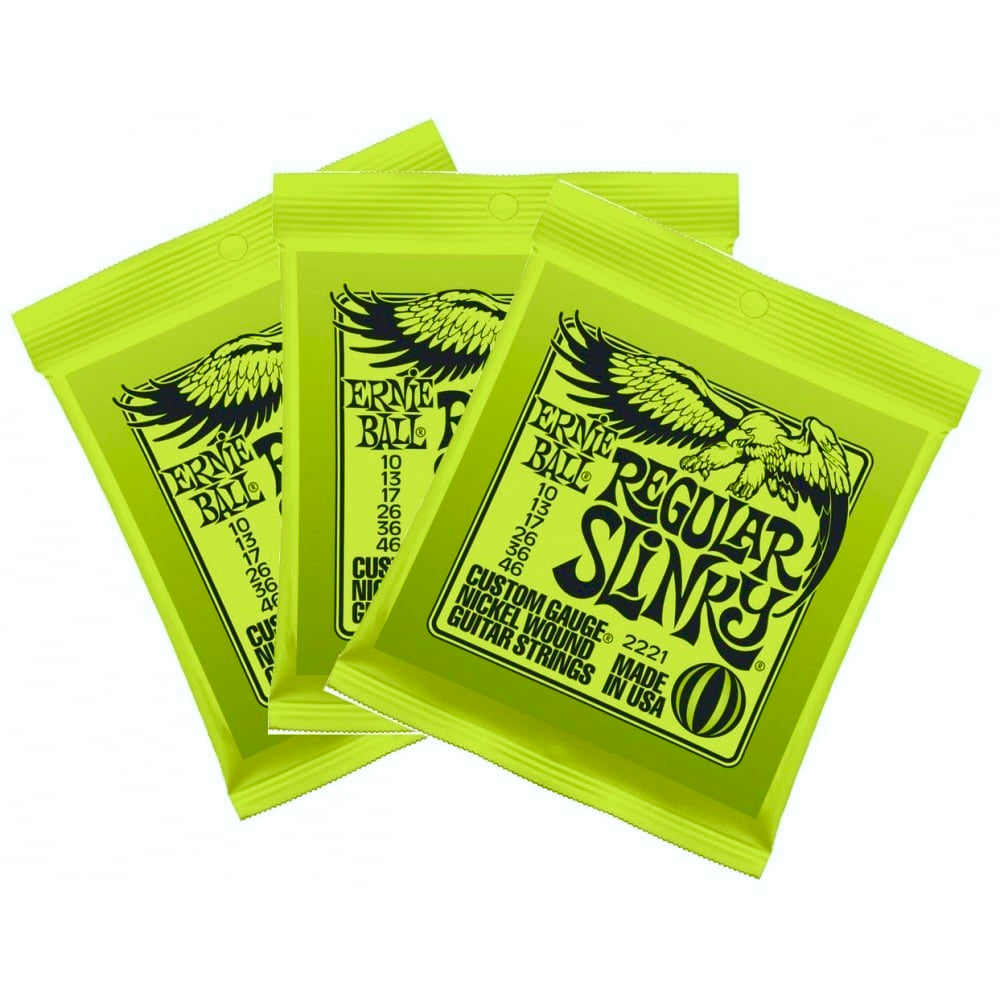 Ernie Ball Regular Slinky® Electric Guitar Strings (10‑46)