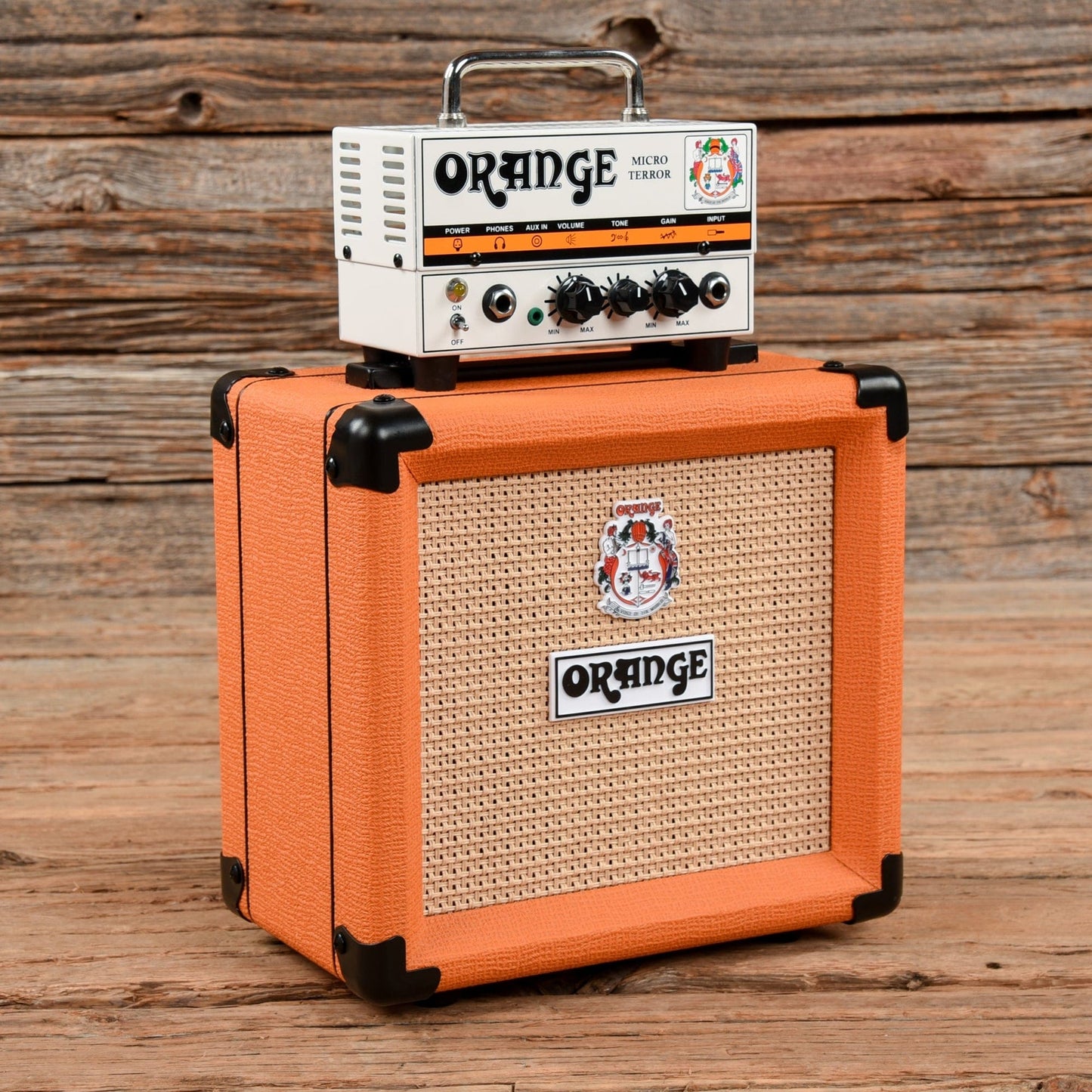 Orange tube Halfstack: Micro 20W Terror Head and PPC108 Cabinet