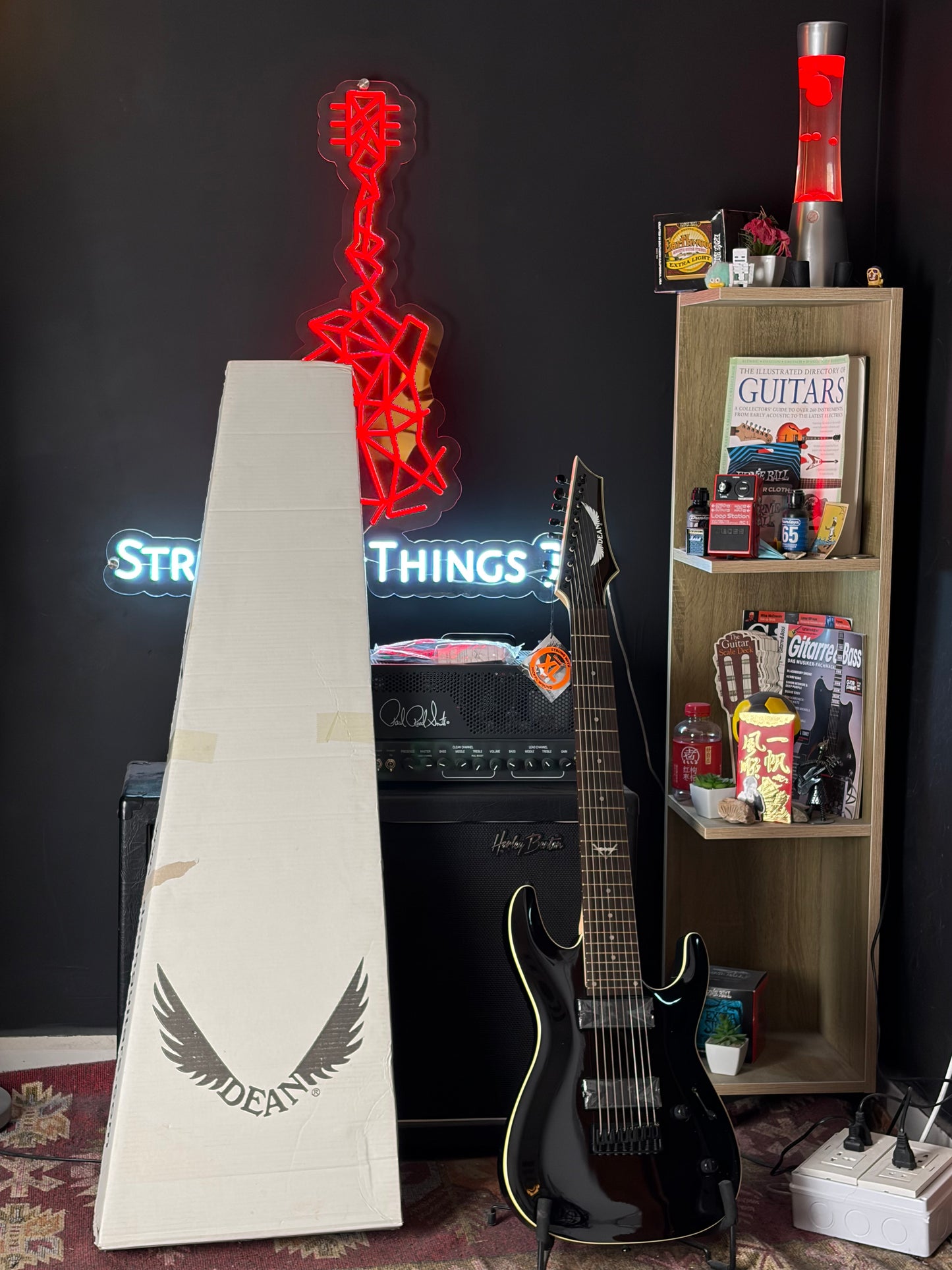 * Brand New * Dean Custom 850X 8-String Electric Guitar