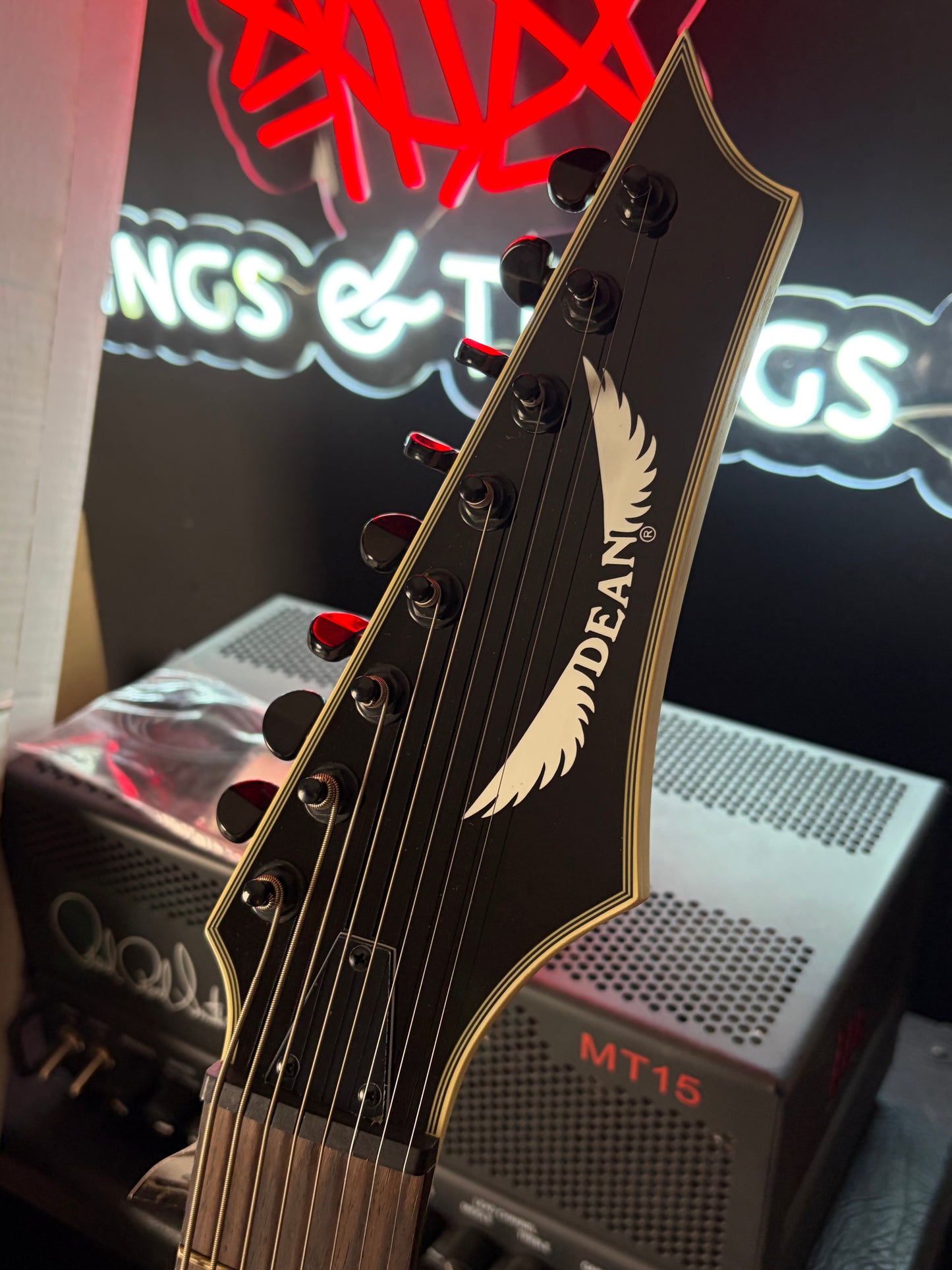 * Brand New * Dean Custom 850X 8-String Electric Guitar
