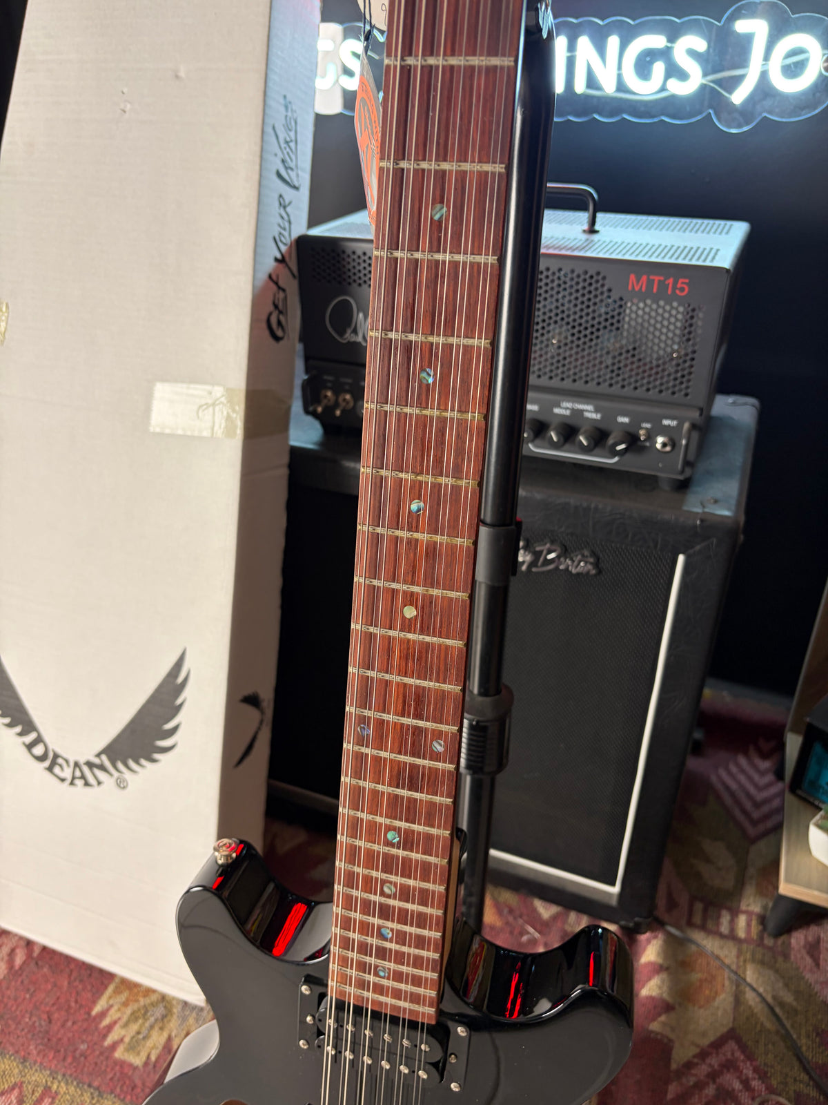 Dean BOCA12 CBK 12-String Electric Guitar
