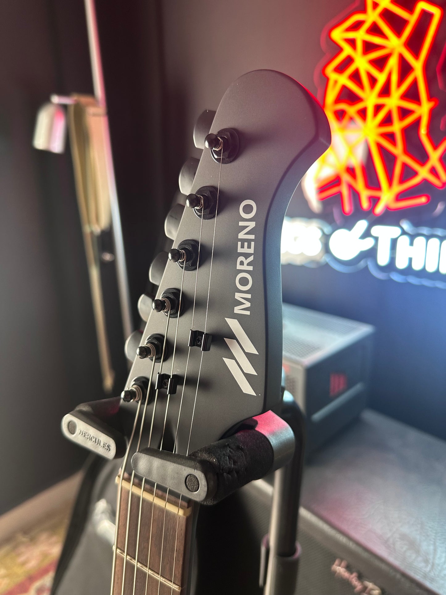 * Brand New * Moreno MTL-100 HH Matte Black Telecaster Electric Guitar + free bag, picks and cable