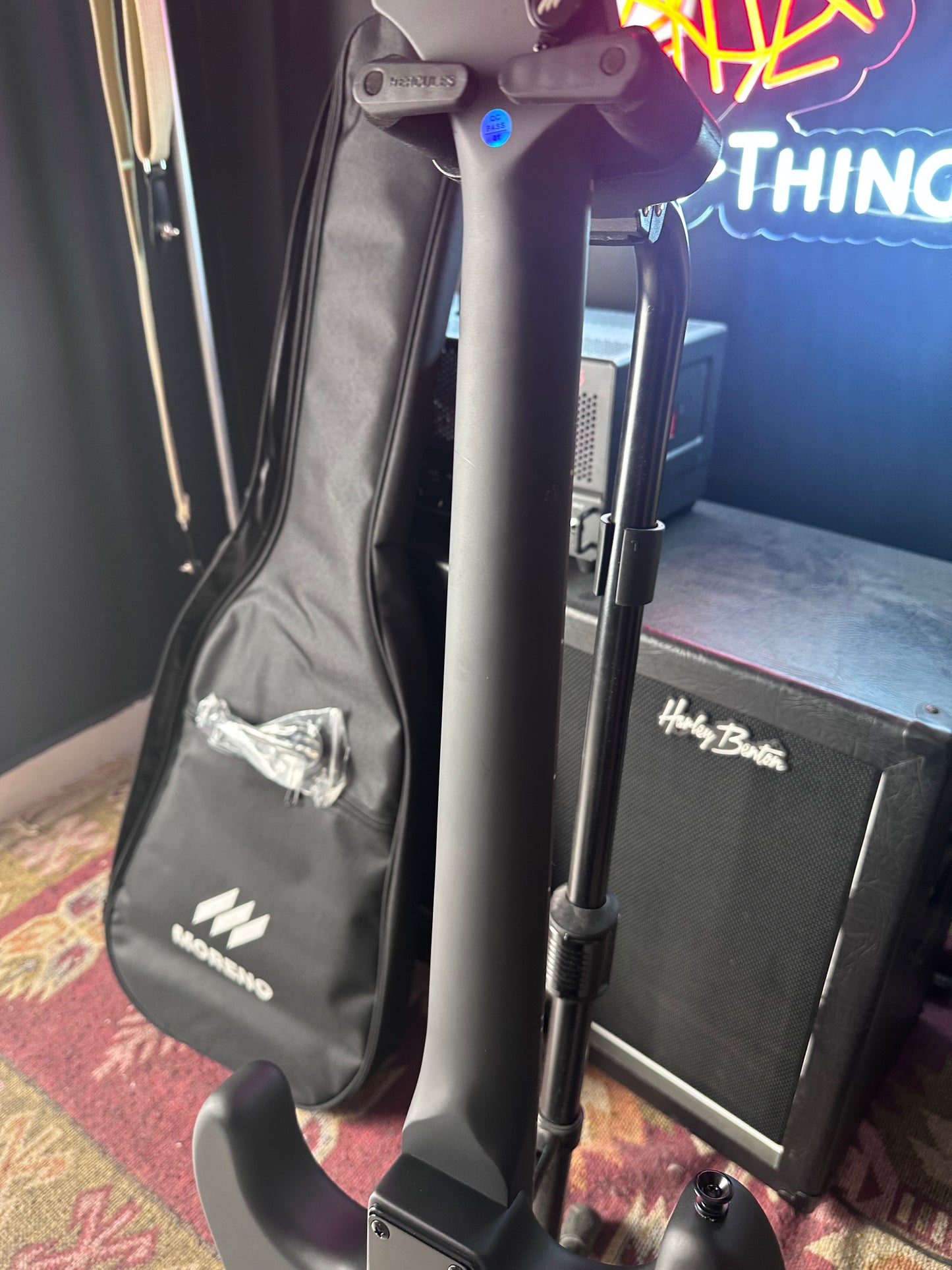 * Brand New * Moreno MTL-100 HH Matte Black Telecaster Electric Guitar + free bag, picks and cable