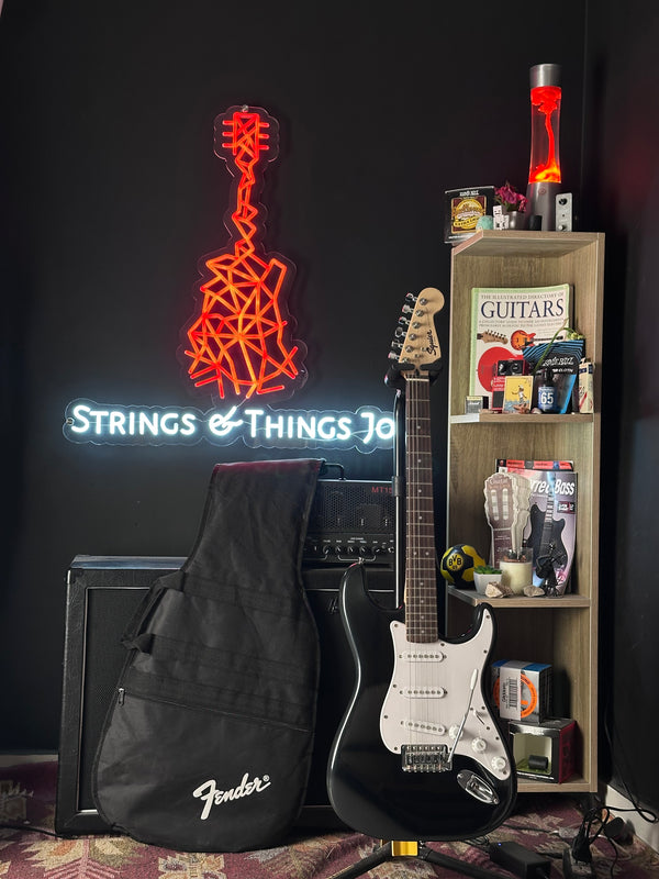 Squier Bullet Series™ Stratocaster® Electric Guitar – Strings & Things Jo